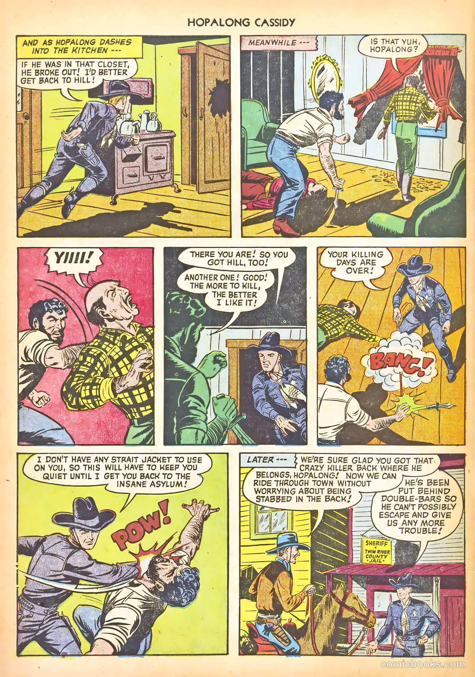 Hopalong Cassidy #54 (1951) — page 50 of 52