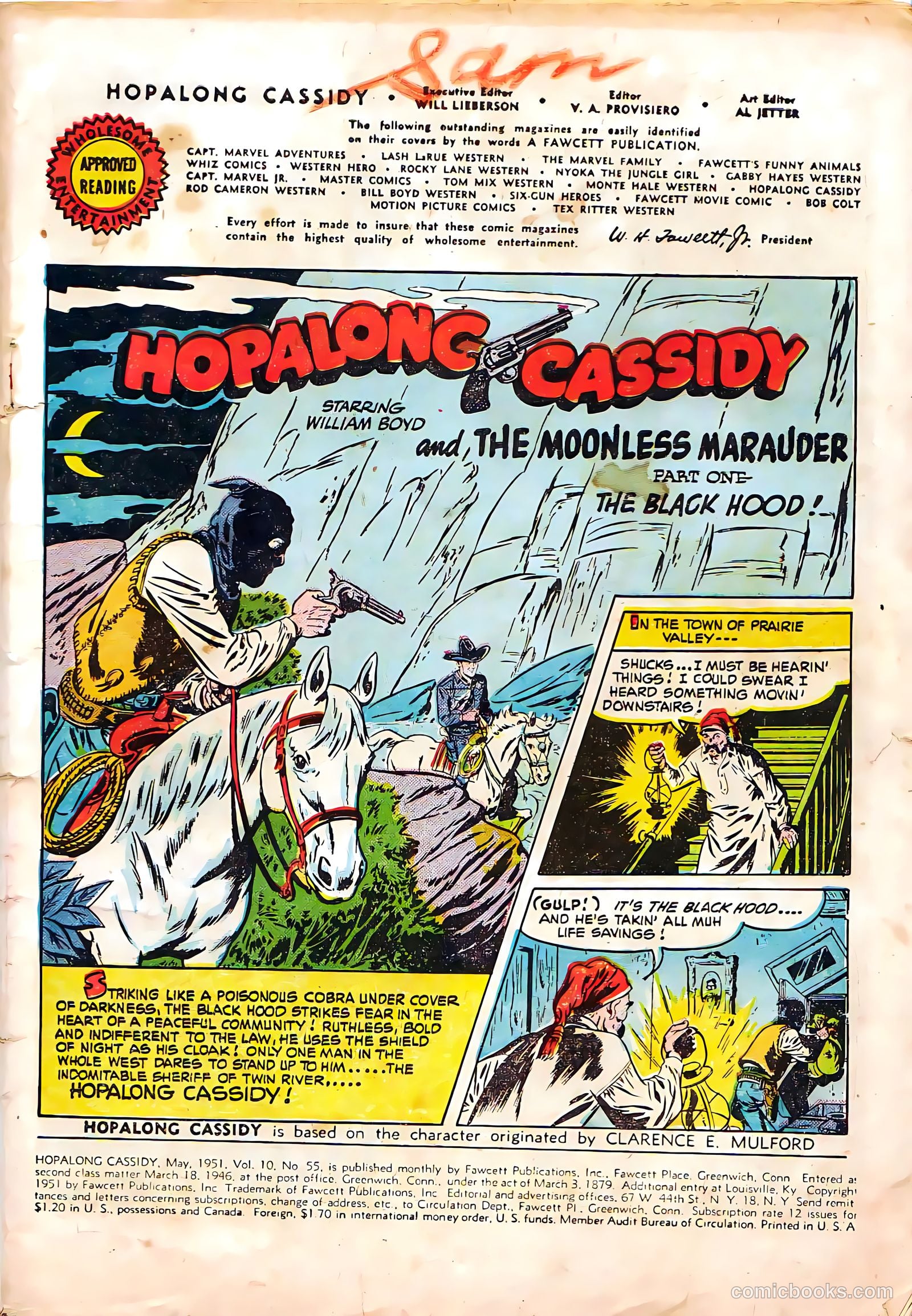 Hopalong Cassidy #55 (1951) — page 2 of 33