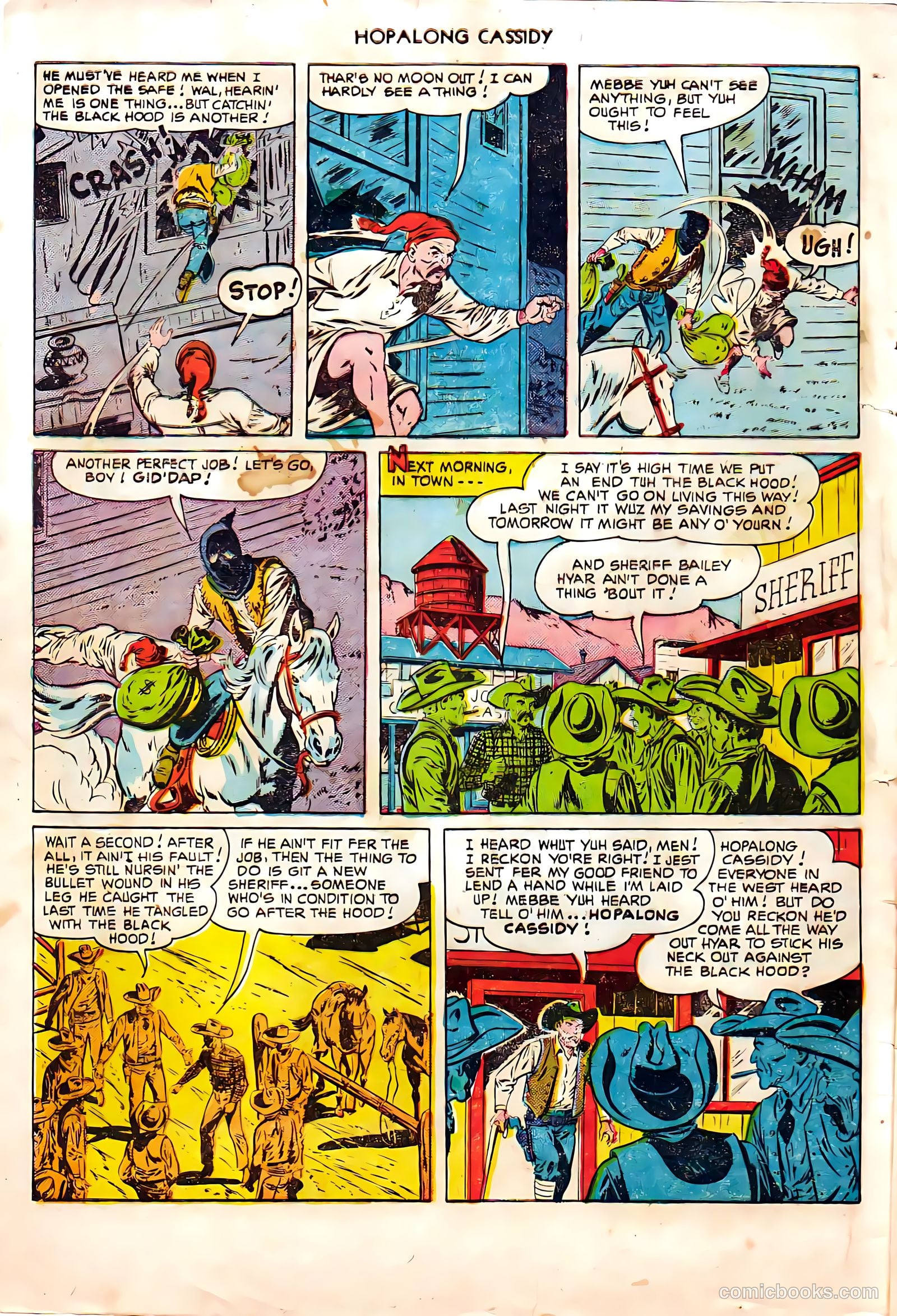 Hopalong Cassidy #55 (1951) — page 3 of 33