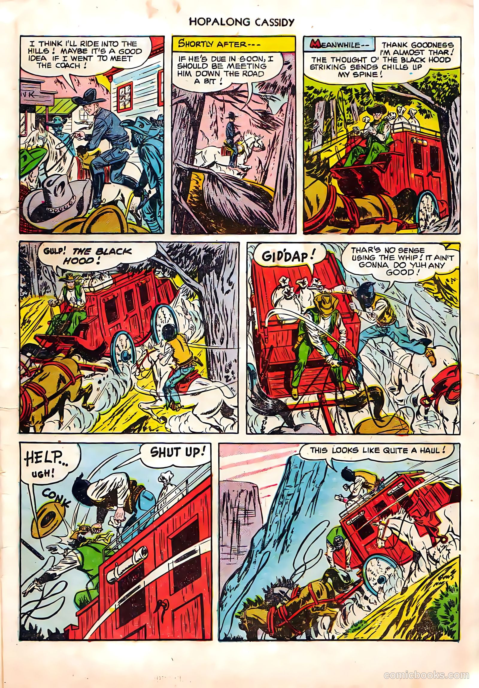Hopalong Cassidy #55 (1951) — page 6 of 33