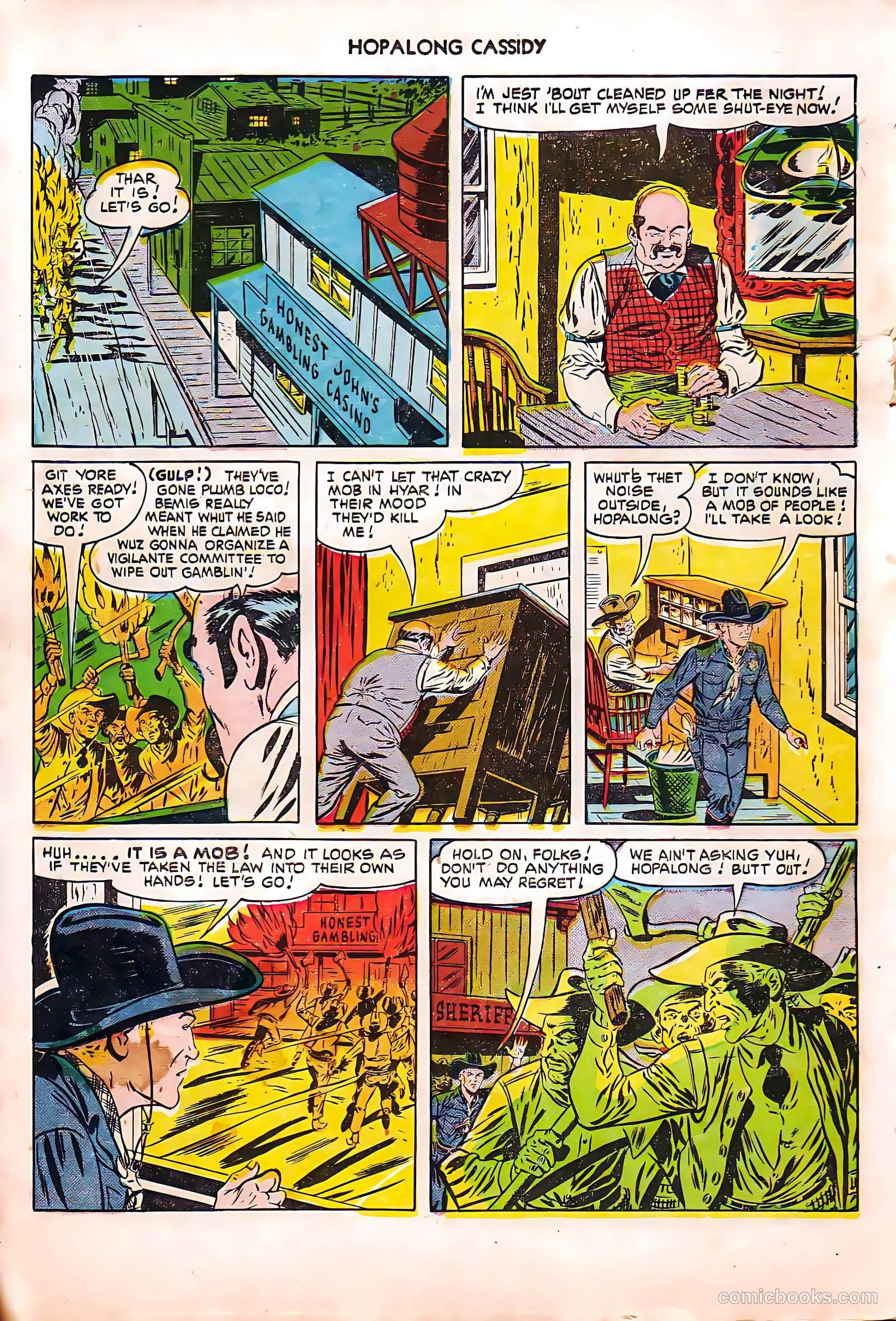 Hopalong Cassidy #55 (1951) — page 17 of 33