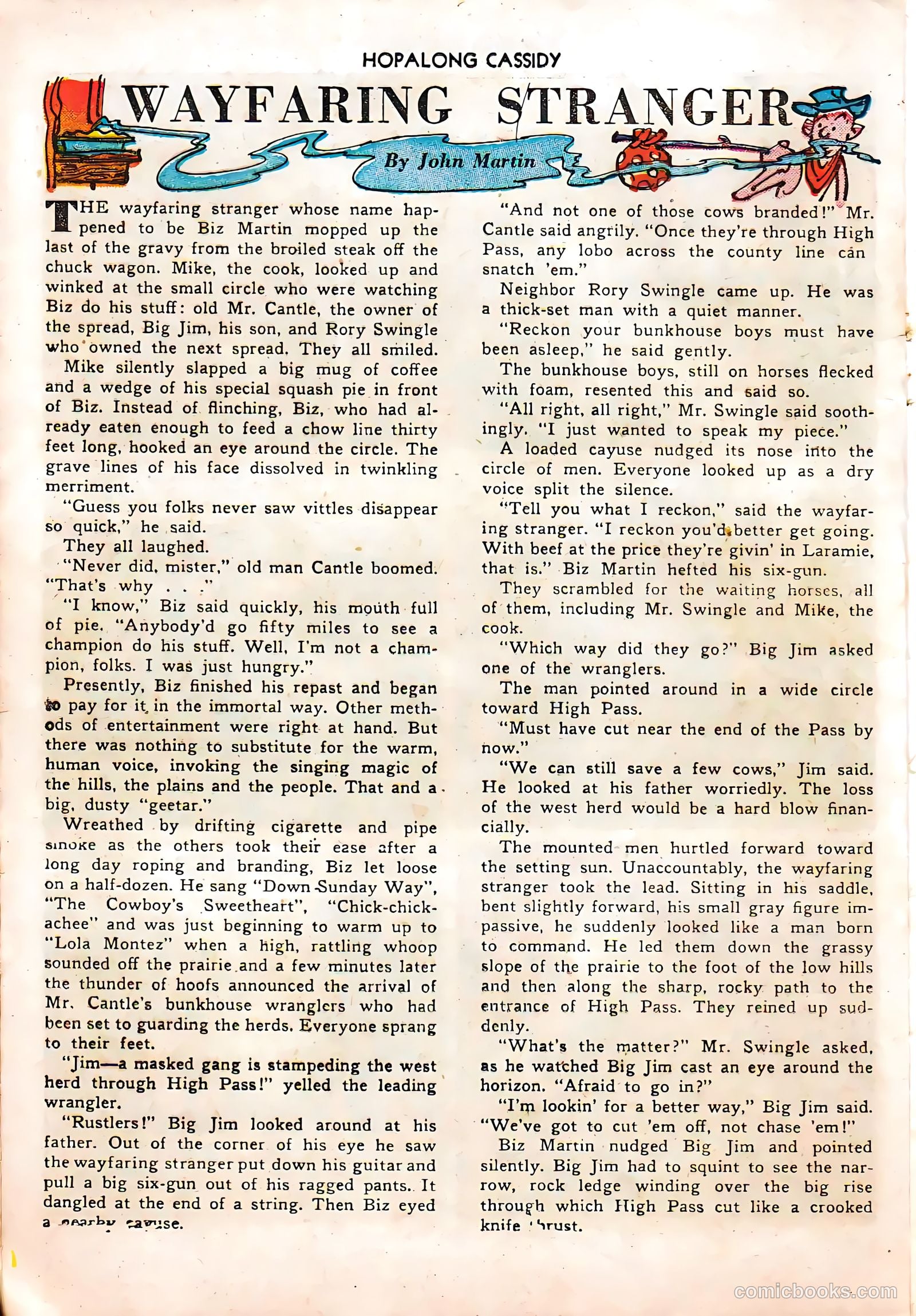 Hopalong Cassidy #55 (1951) — page 19 of 33