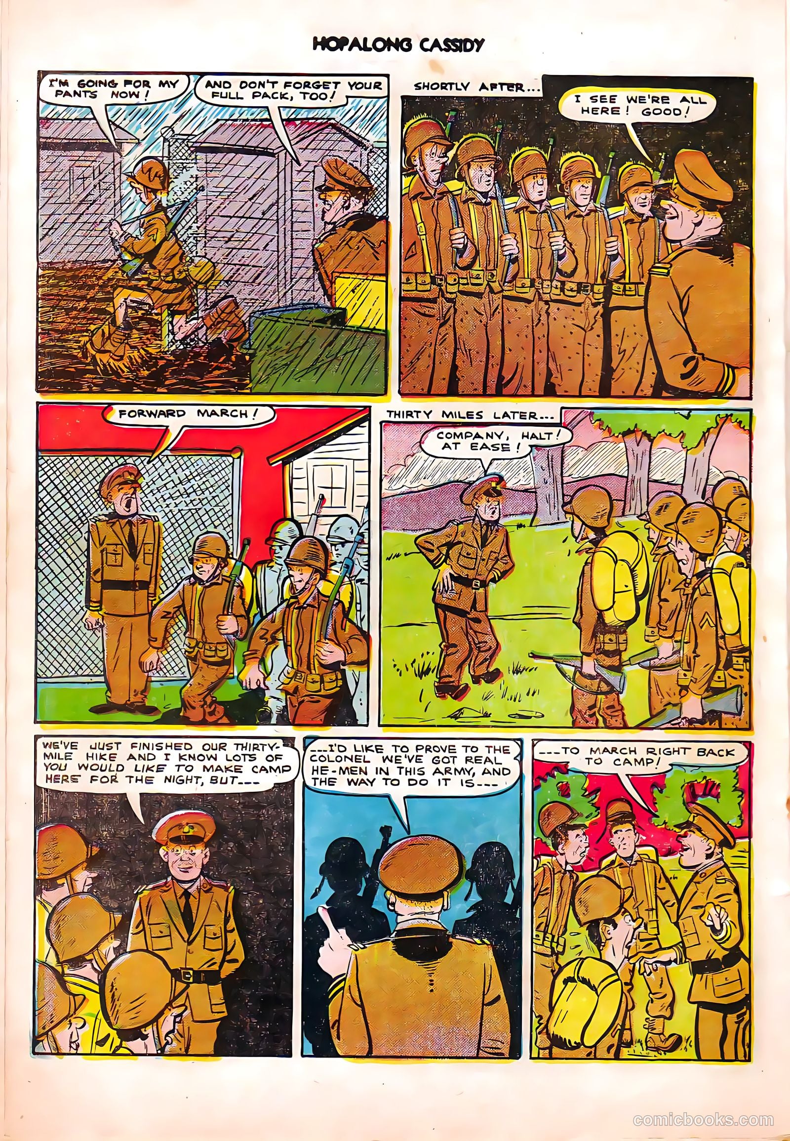 Hopalong Cassidy #55 (1951) — page 25 of 33