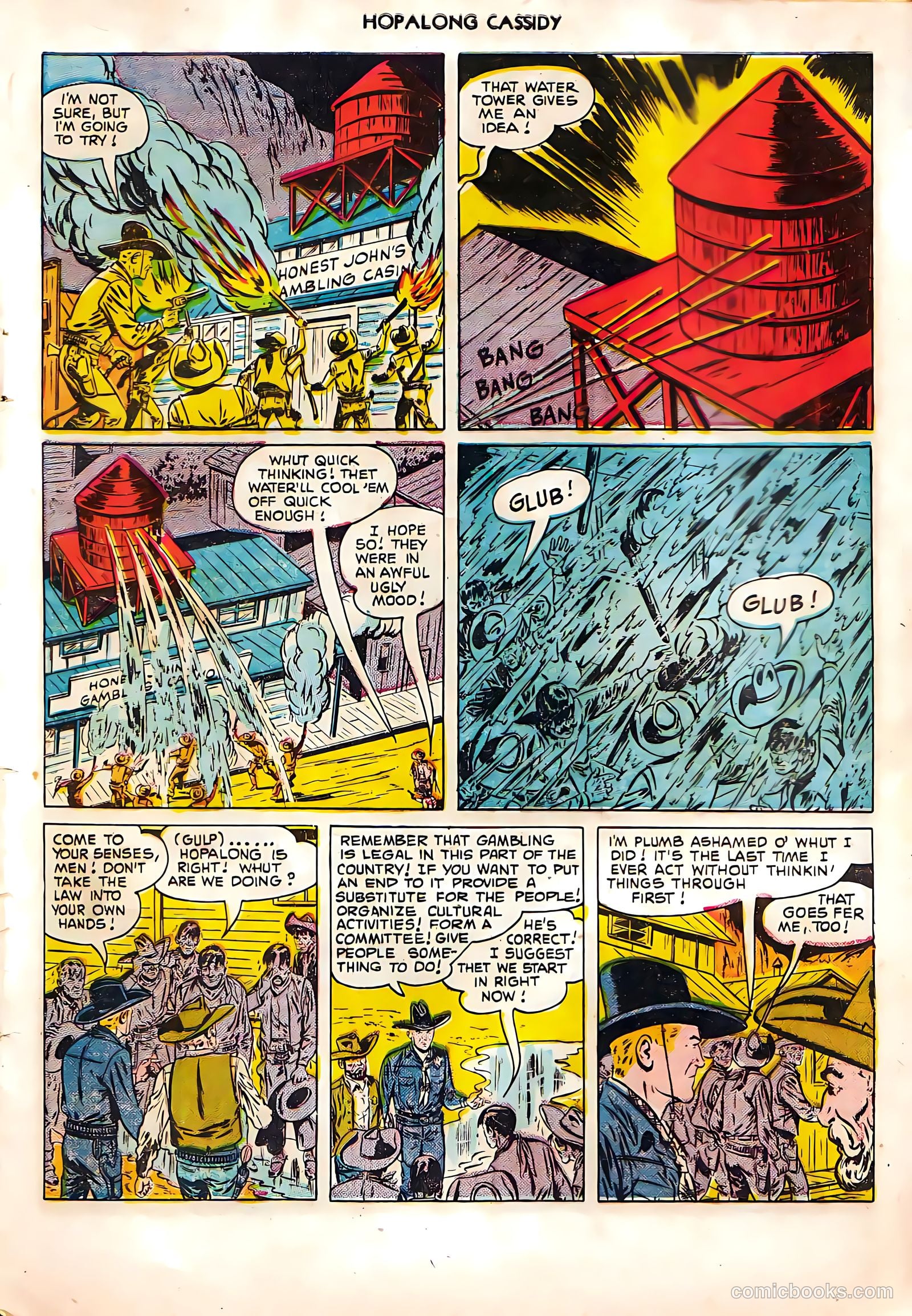 Hopalong Cassidy #55 (1951) — page 28 of 33