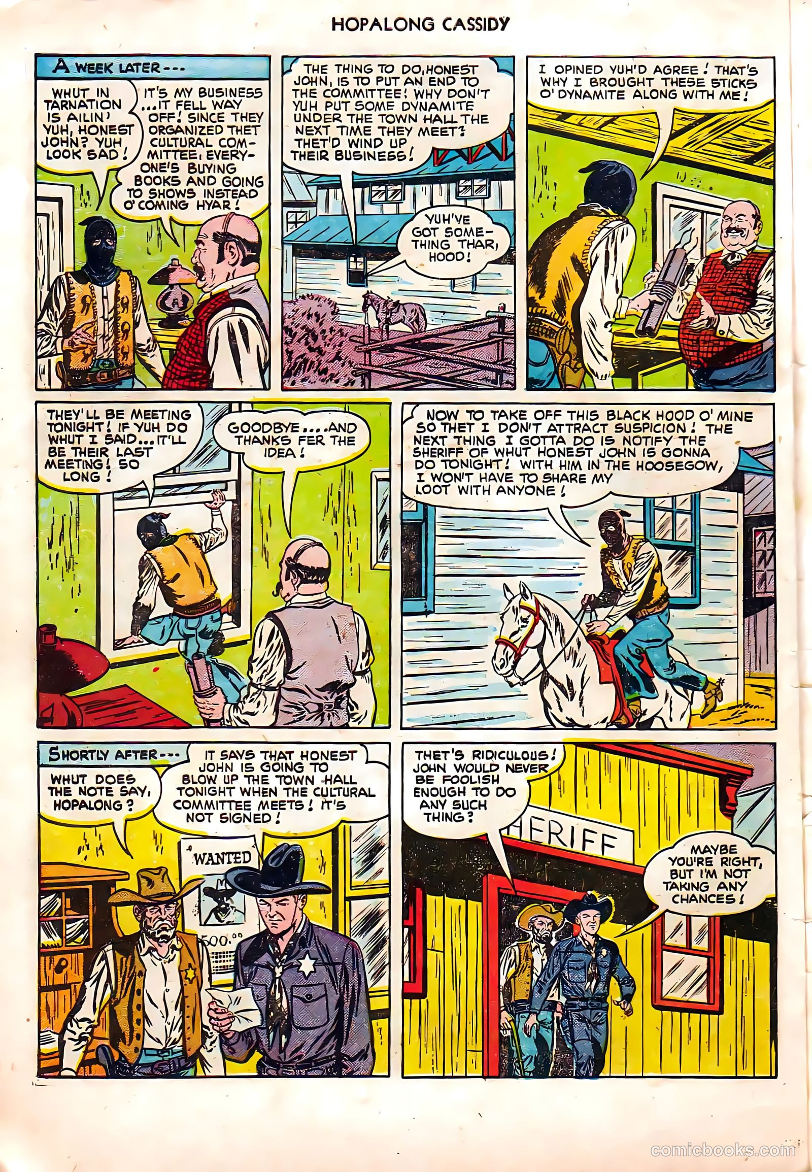 Hopalong Cassidy #55 (1951) — page 29 of 33
