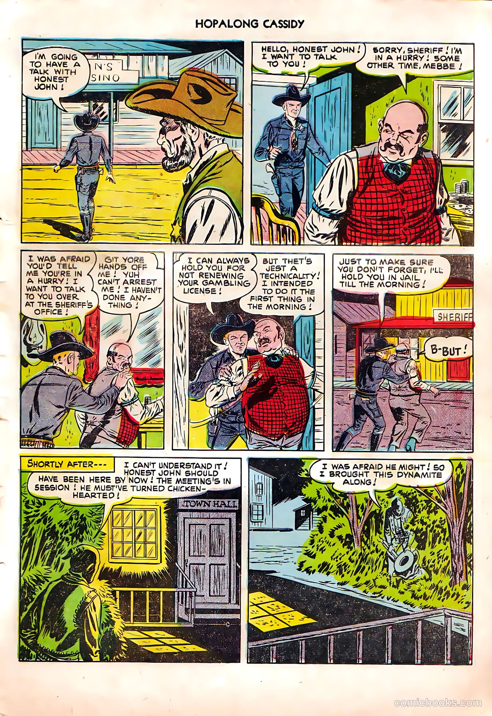 Hopalong Cassidy #55 (1951) — page 30 of 33