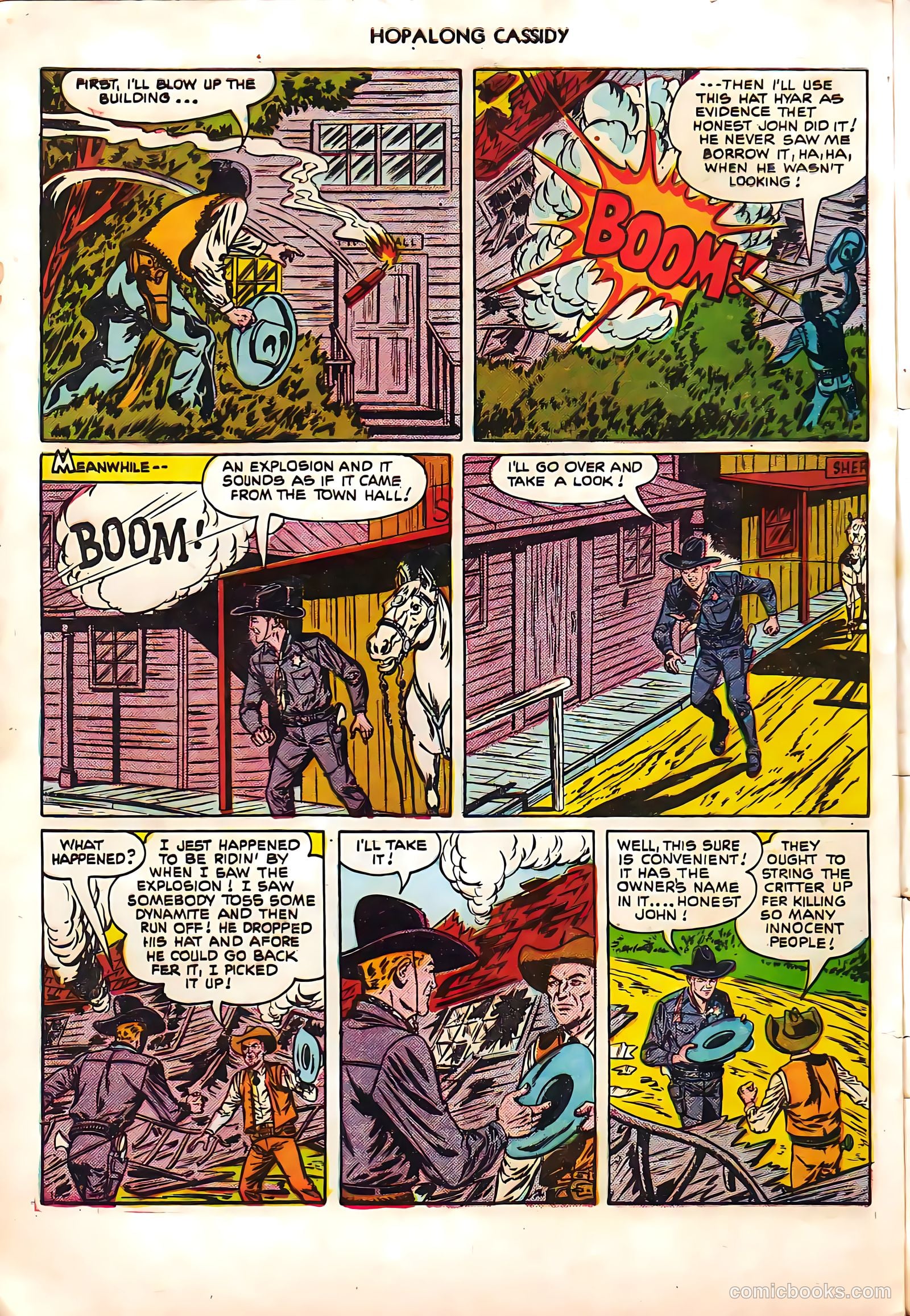 Hopalong Cassidy #55 (1951) — page 31 of 33