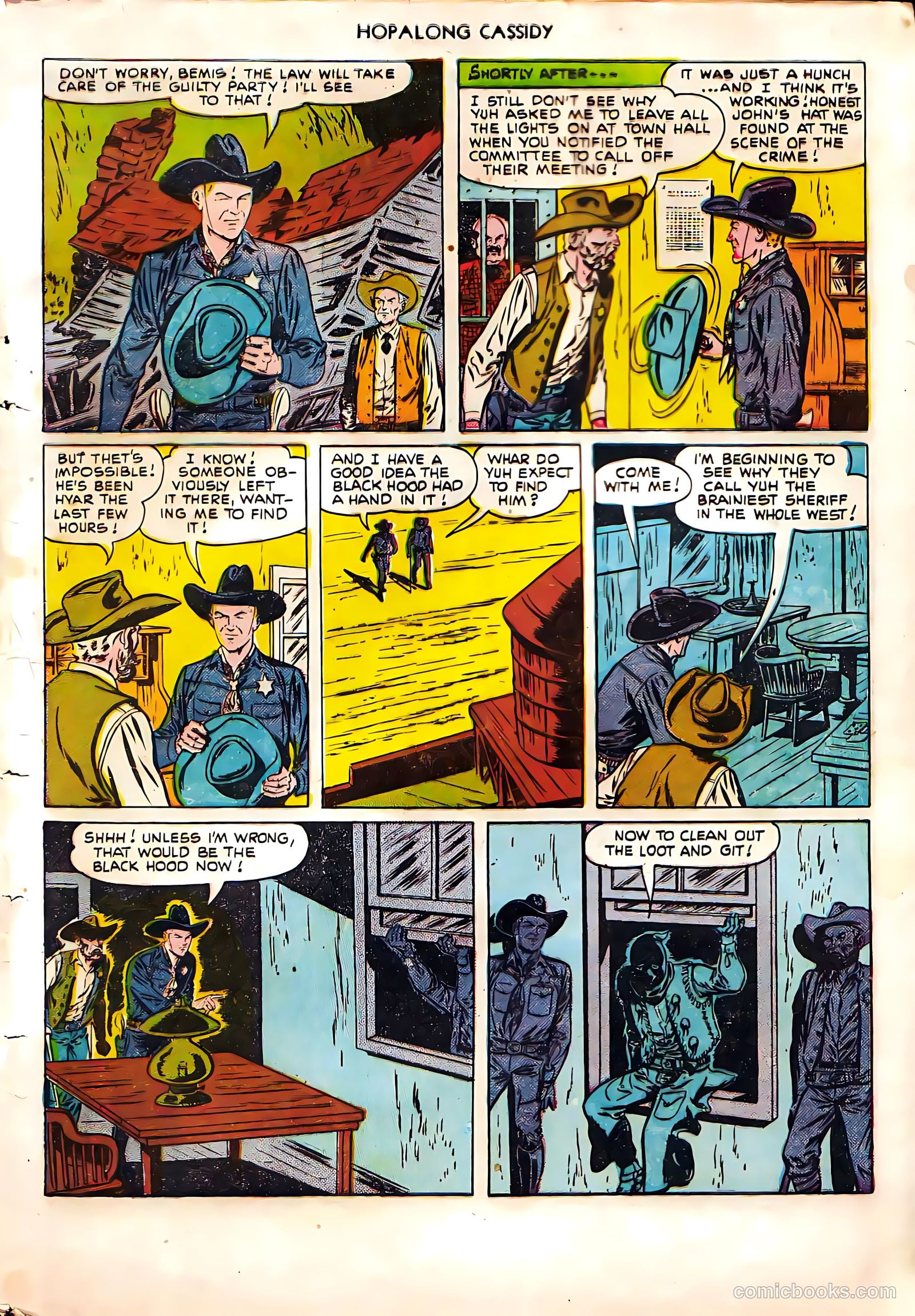 Hopalong Cassidy #55 (1951) — page 32 of 33