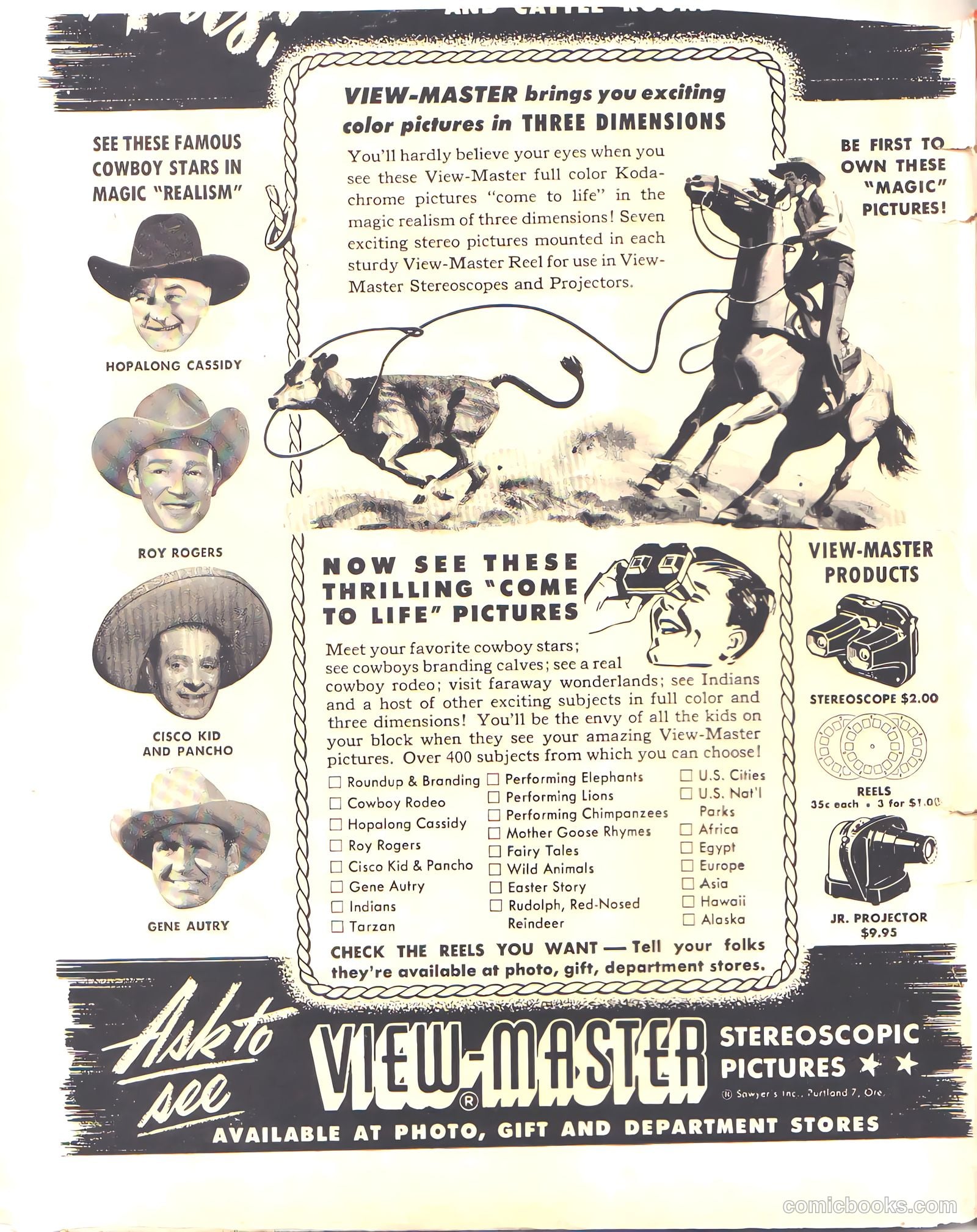 Hopalong Cassidy #56 (1951) — page 2 of 52