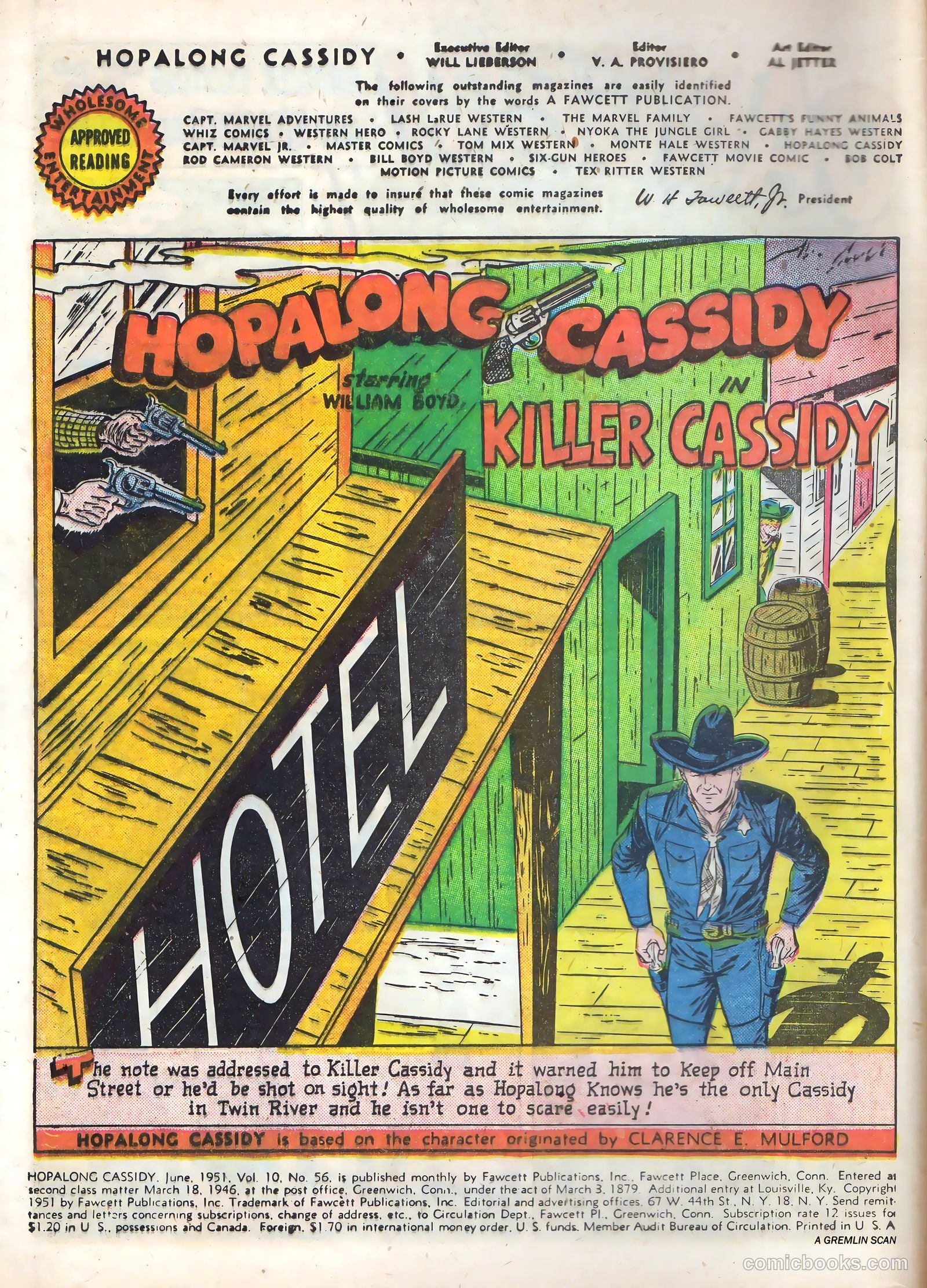 Hopalong Cassidy #56 (1951) — page 4 of 52