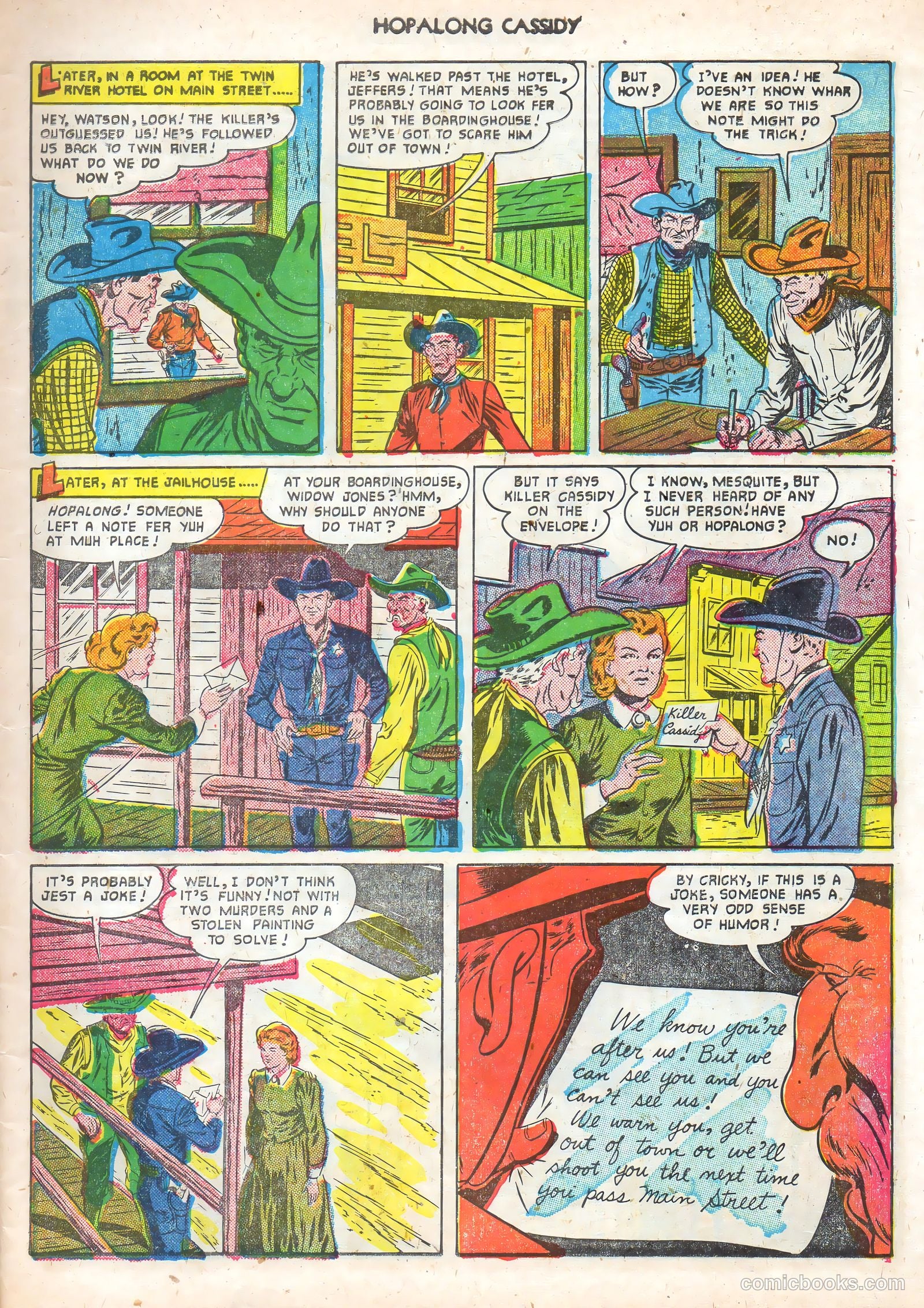 Hopalong Cassidy #56 (1951) — page 7 of 52