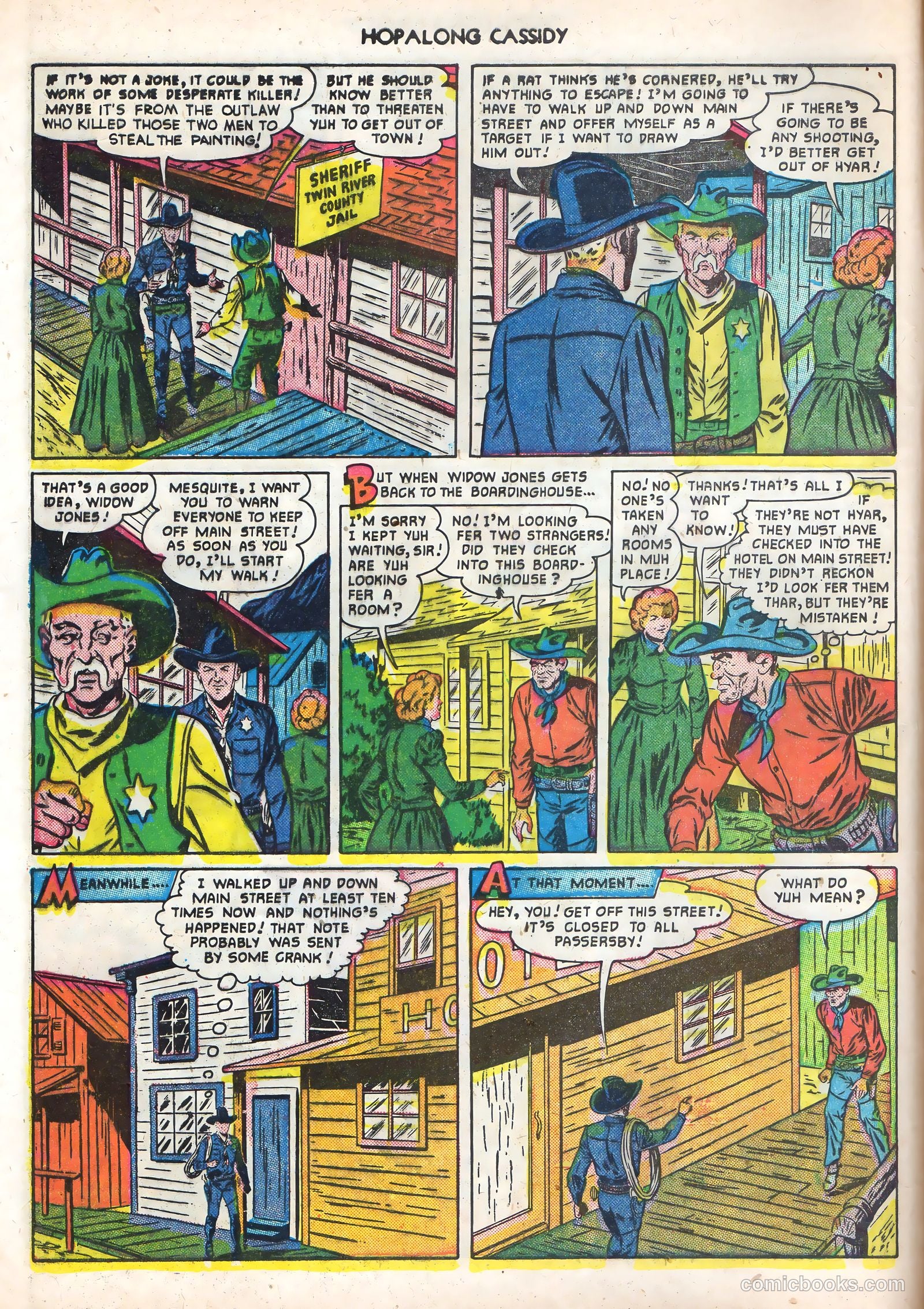 Hopalong Cassidy #56 (1951) — page 8 of 52