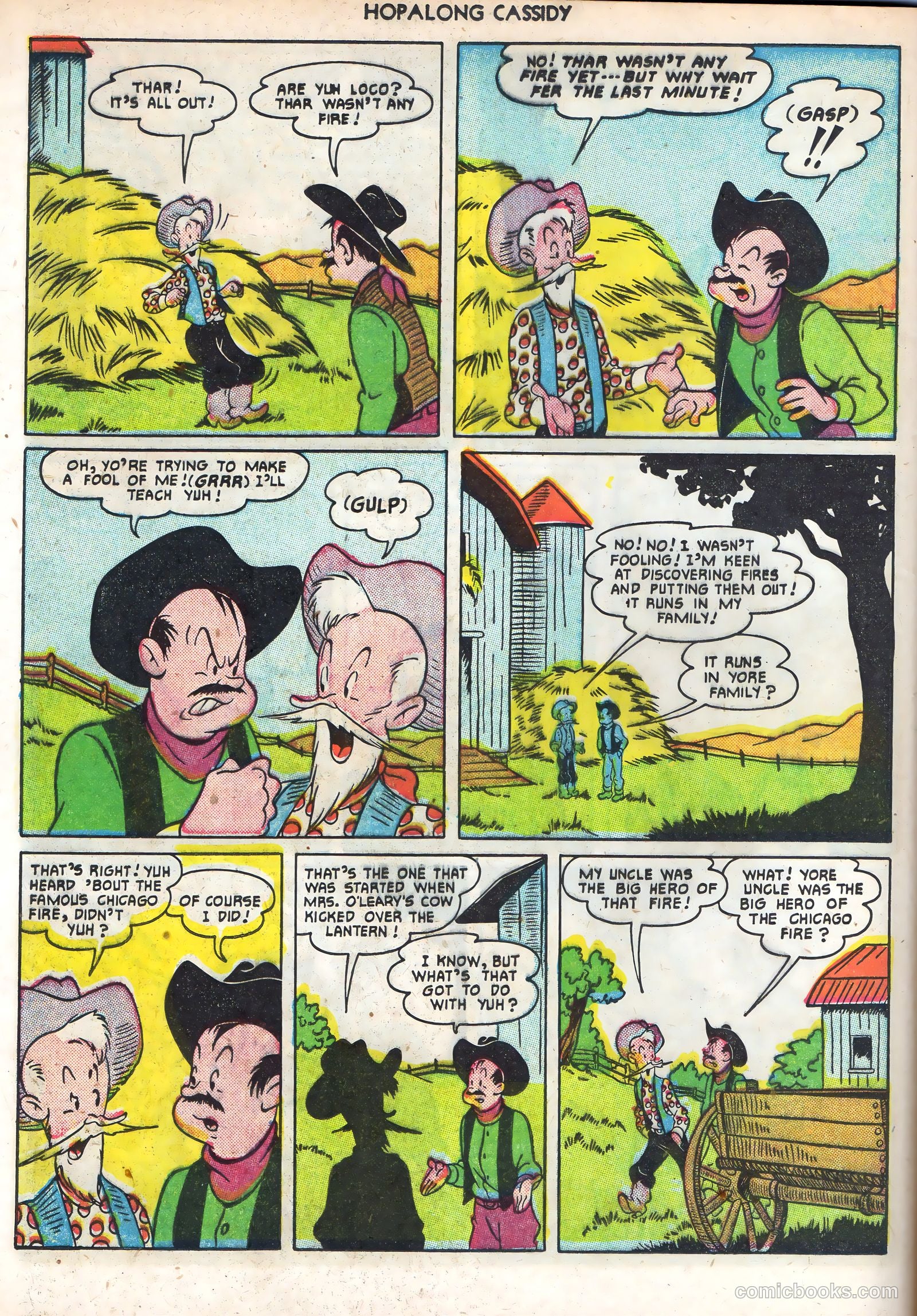 Hopalong Cassidy #56 (1951) — page 16 of 52