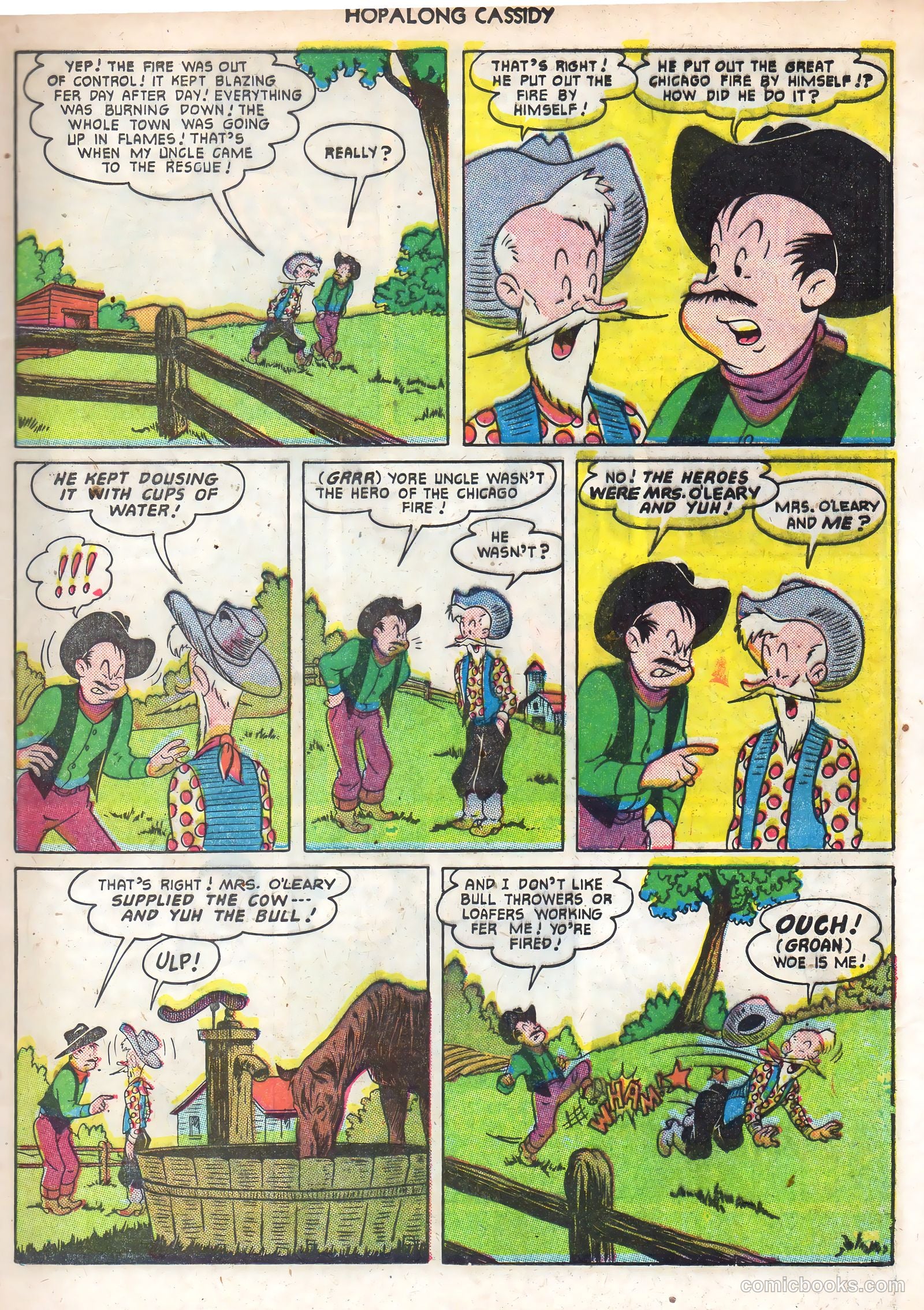 Hopalong Cassidy #56 (1951) — page 17 of 52