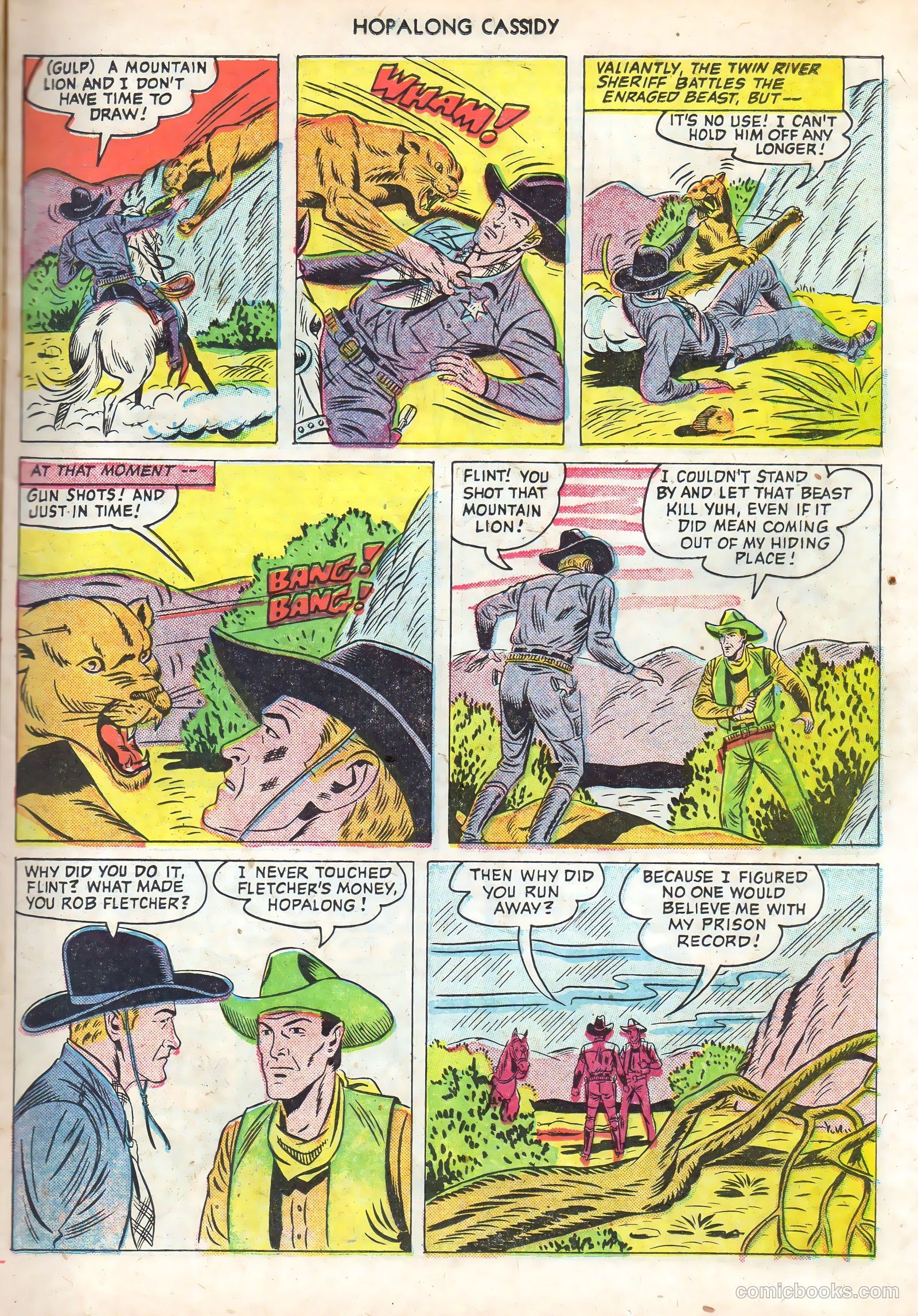 Hopalong Cassidy #56 (1951) — page 23 of 52