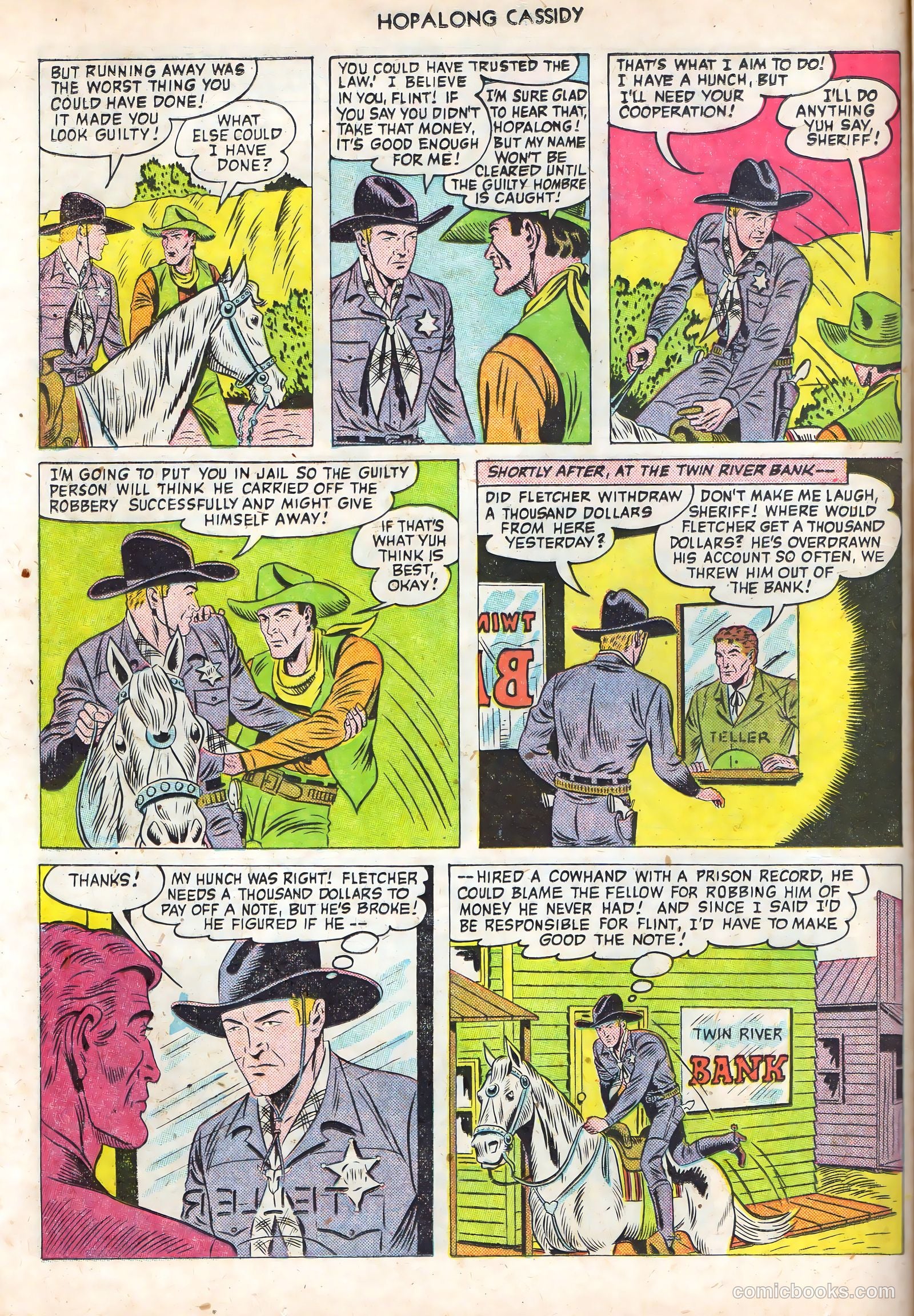 Hopalong Cassidy #56 (1951) — page 24 of 52