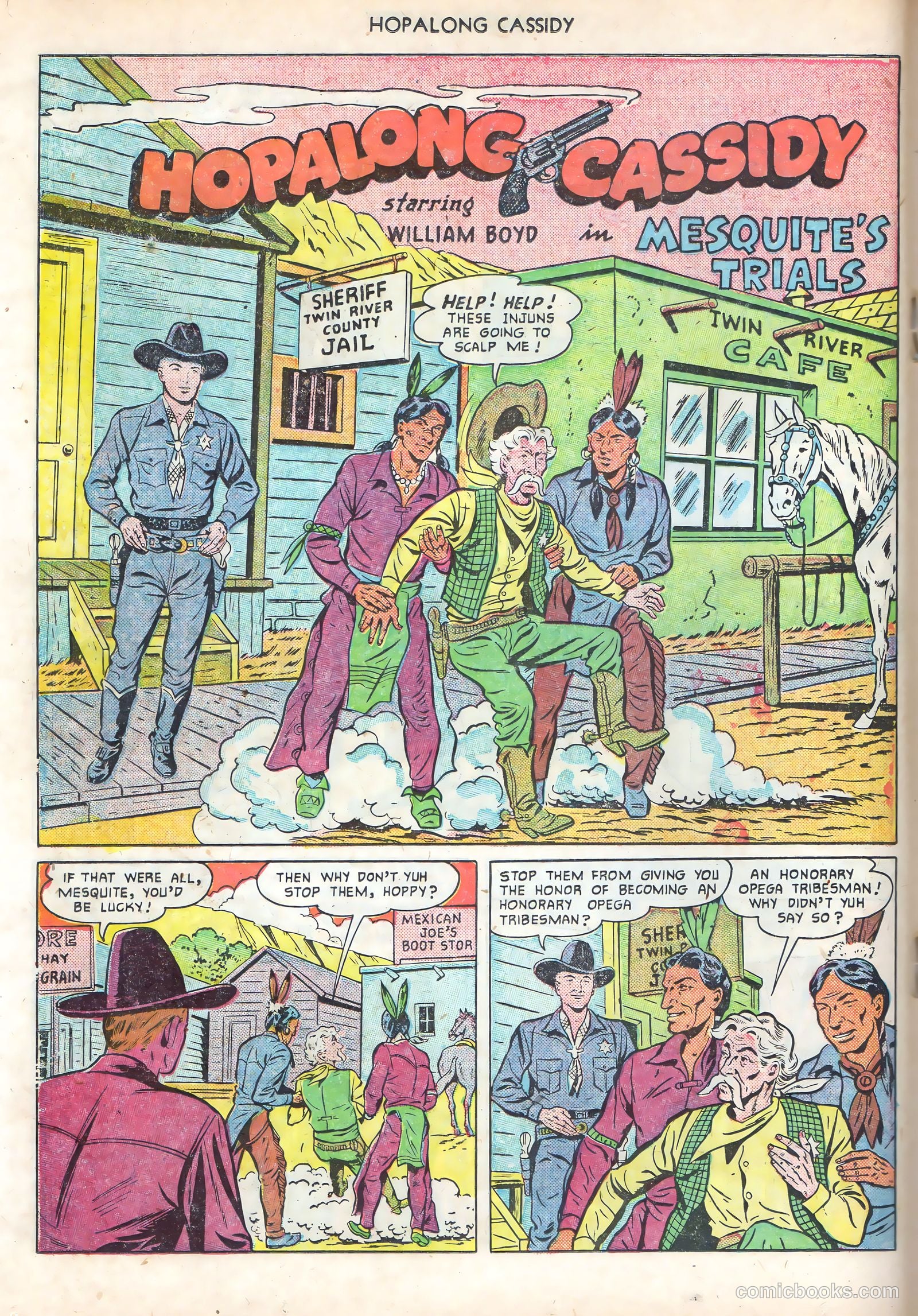Hopalong Cassidy #56 (1951) — page 26 of 52