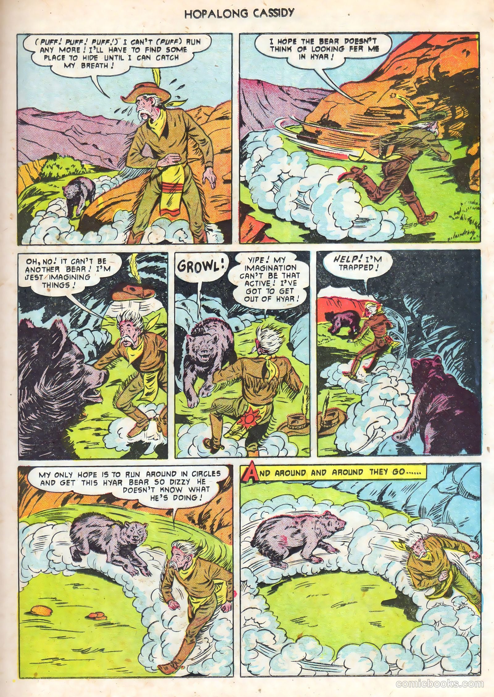 Hopalong Cassidy #56 (1951) — page 29 of 52