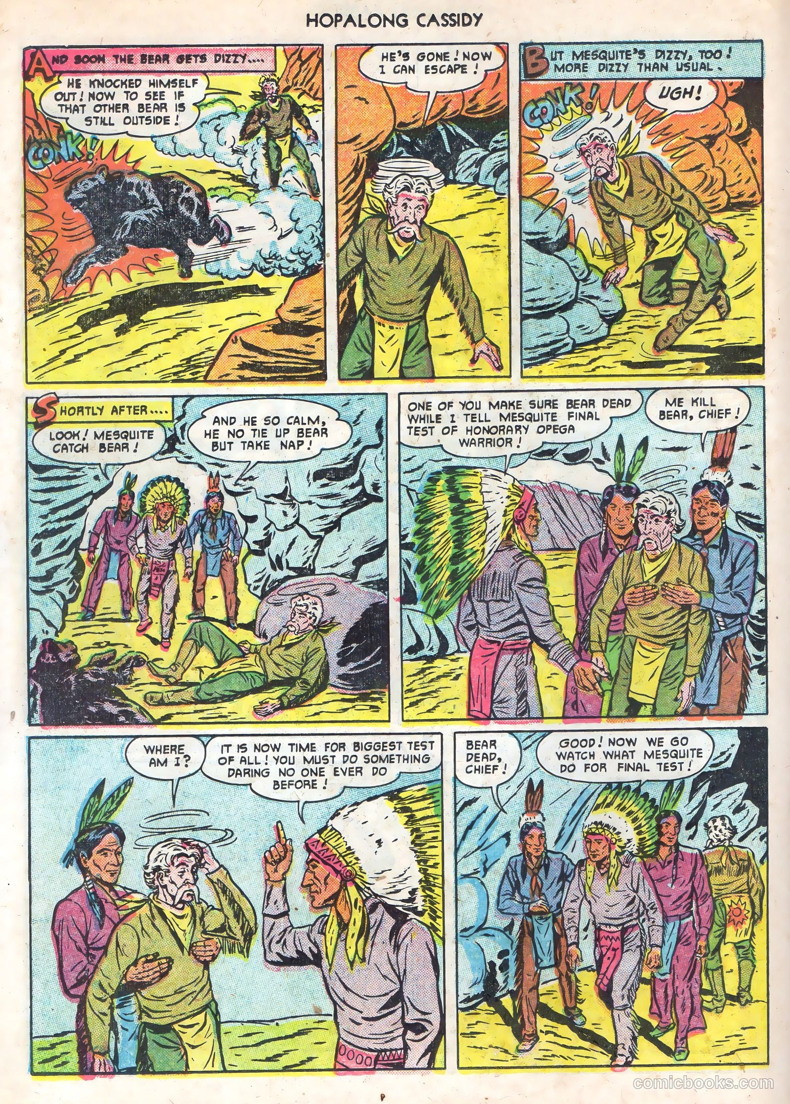 Hopalong Cassidy #56 (1951) — page 30 of 52