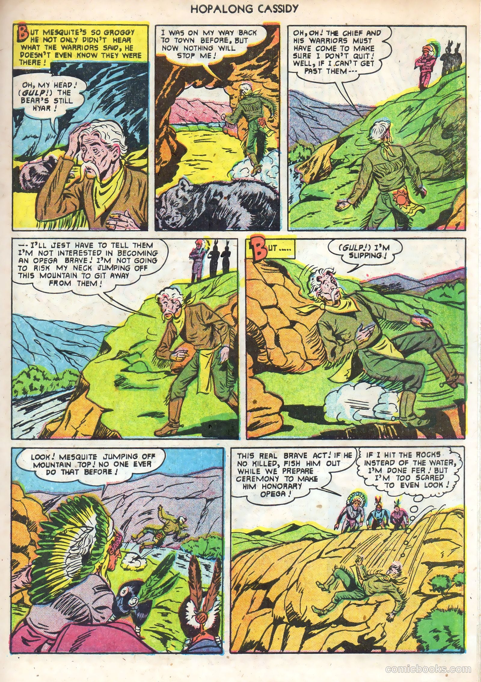 Hopalong Cassidy #56 (1951) — page 31 of 52