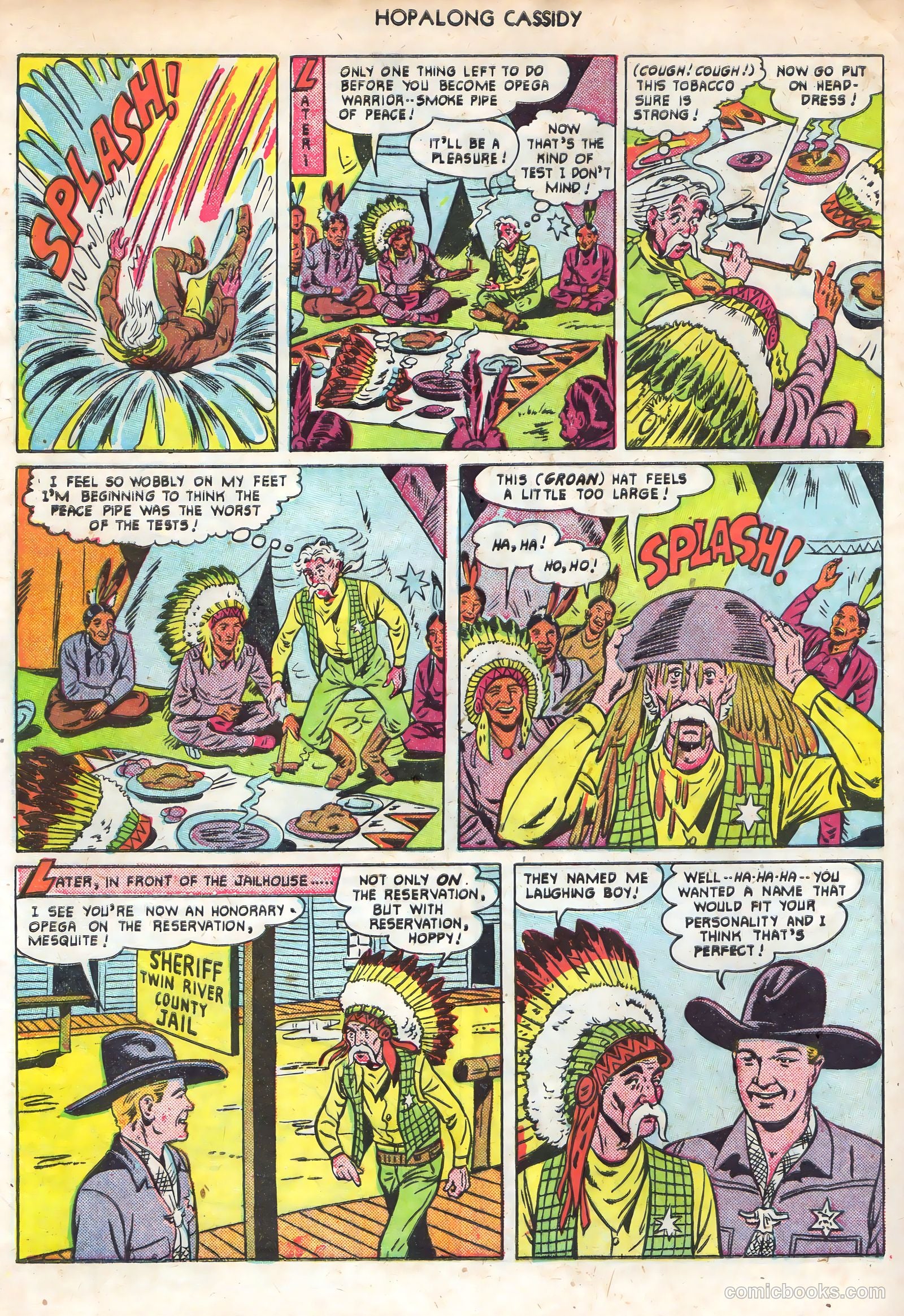 Hopalong Cassidy #56 (1951) — page 32 of 52