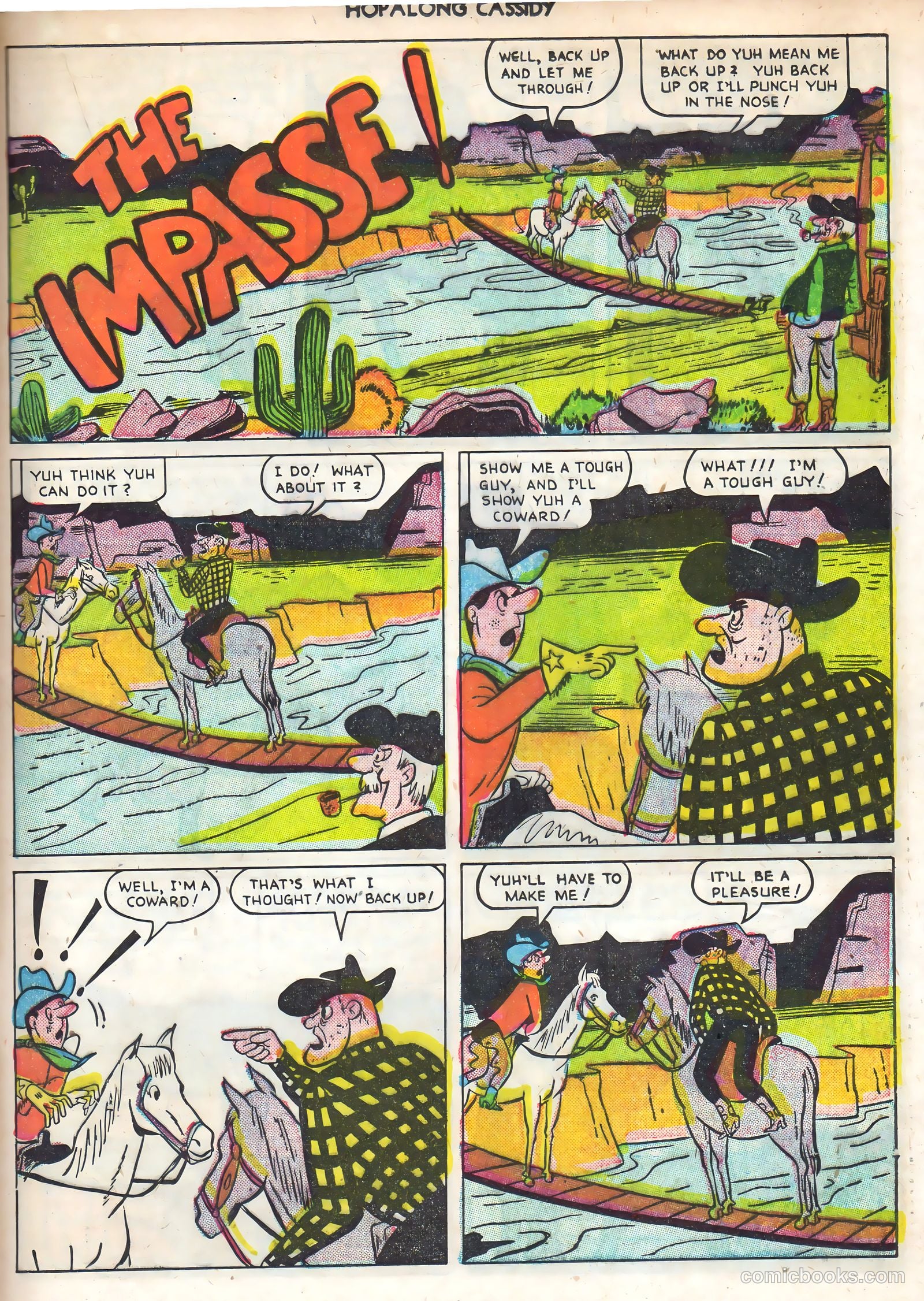 Hopalong Cassidy #56 (1951) — page 37 of 52