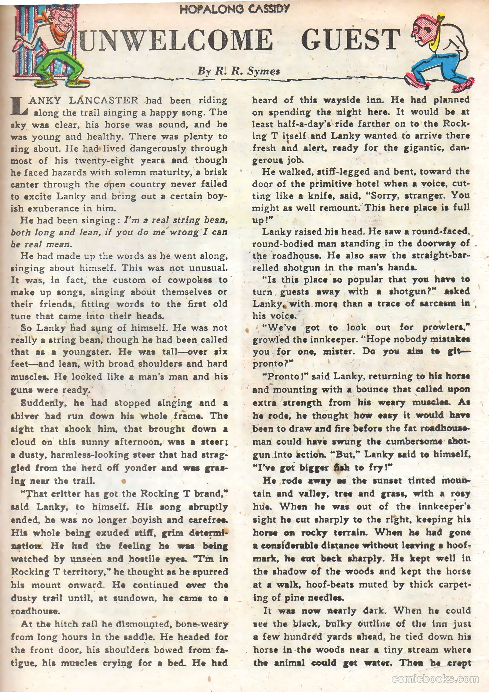 Hopalong Cassidy #56 (1951) — page 39 of 52