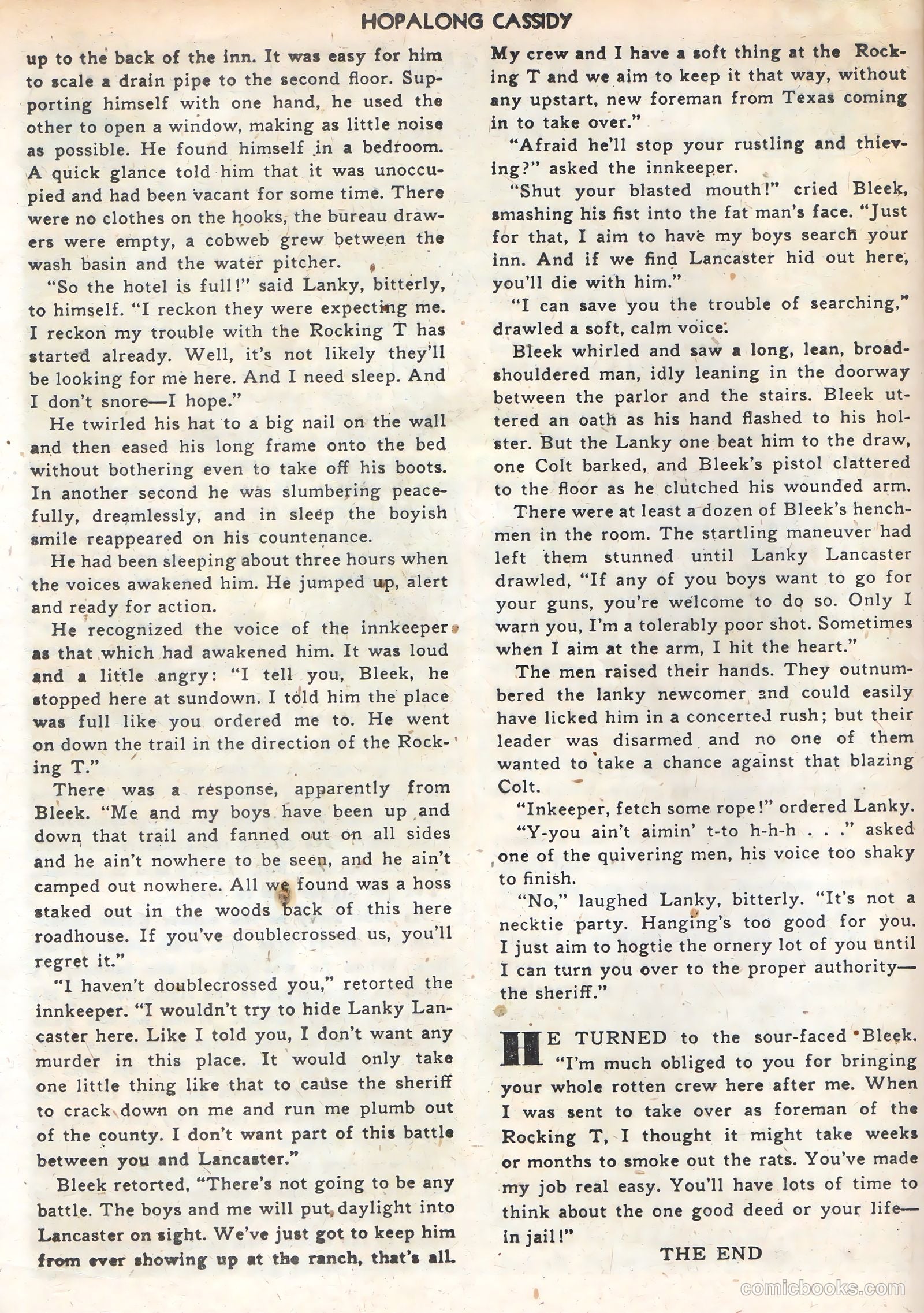 Hopalong Cassidy #56 (1951) — page 40 of 52