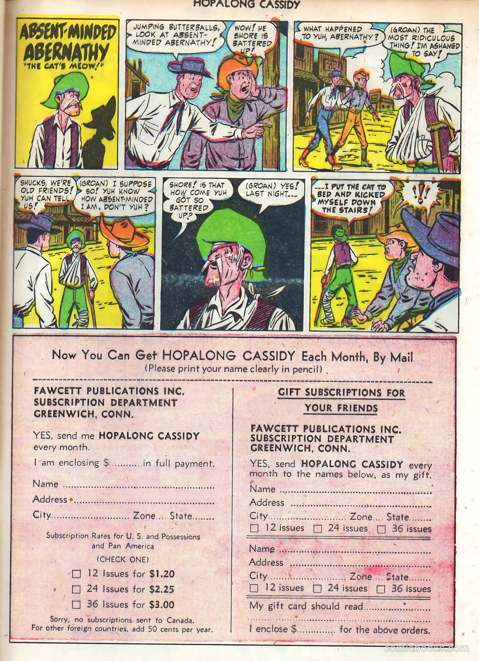 Hopalong Cassidy #56 (1951) — page 41 of 52