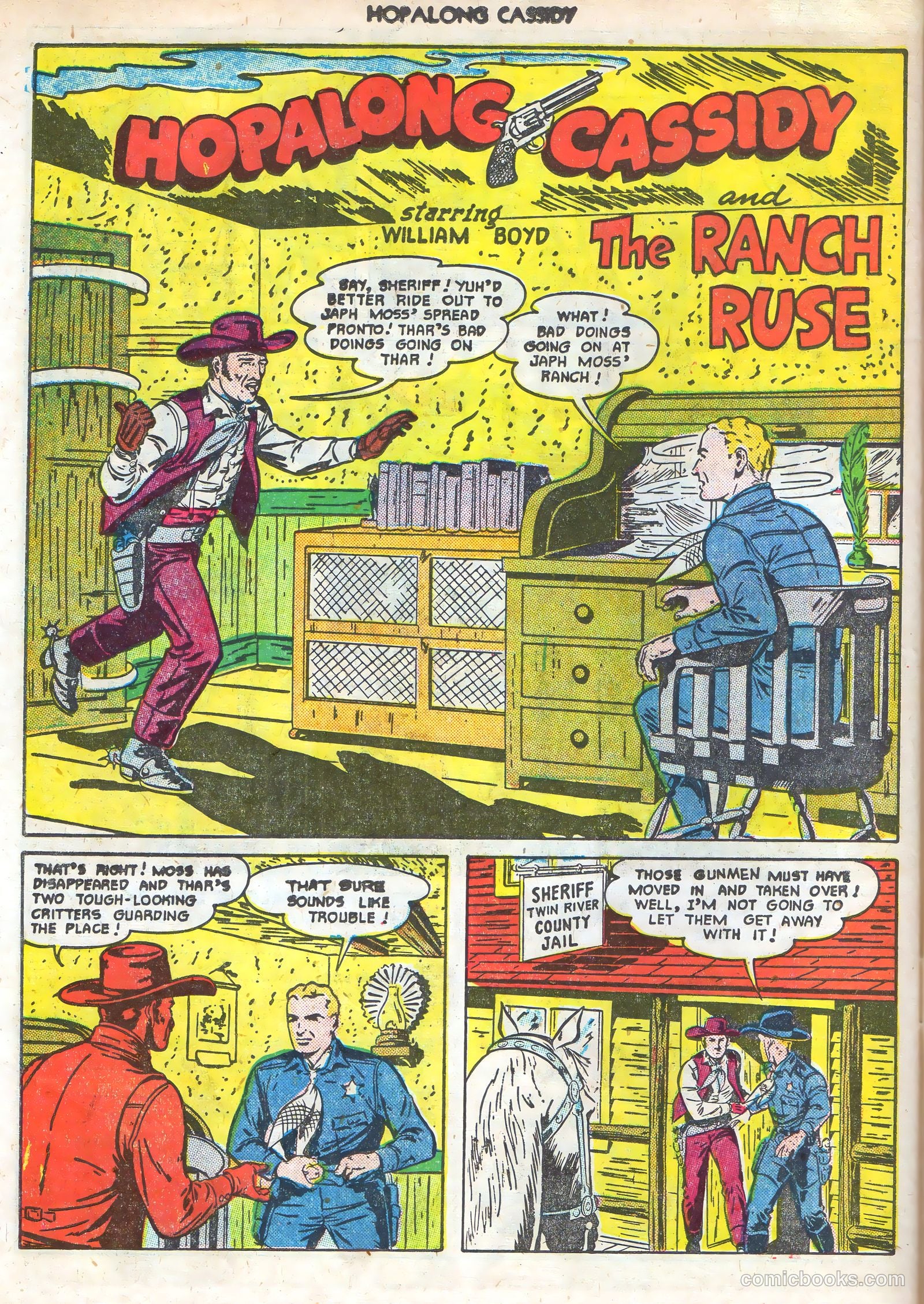Hopalong Cassidy #56 (1951) — page 42 of 52