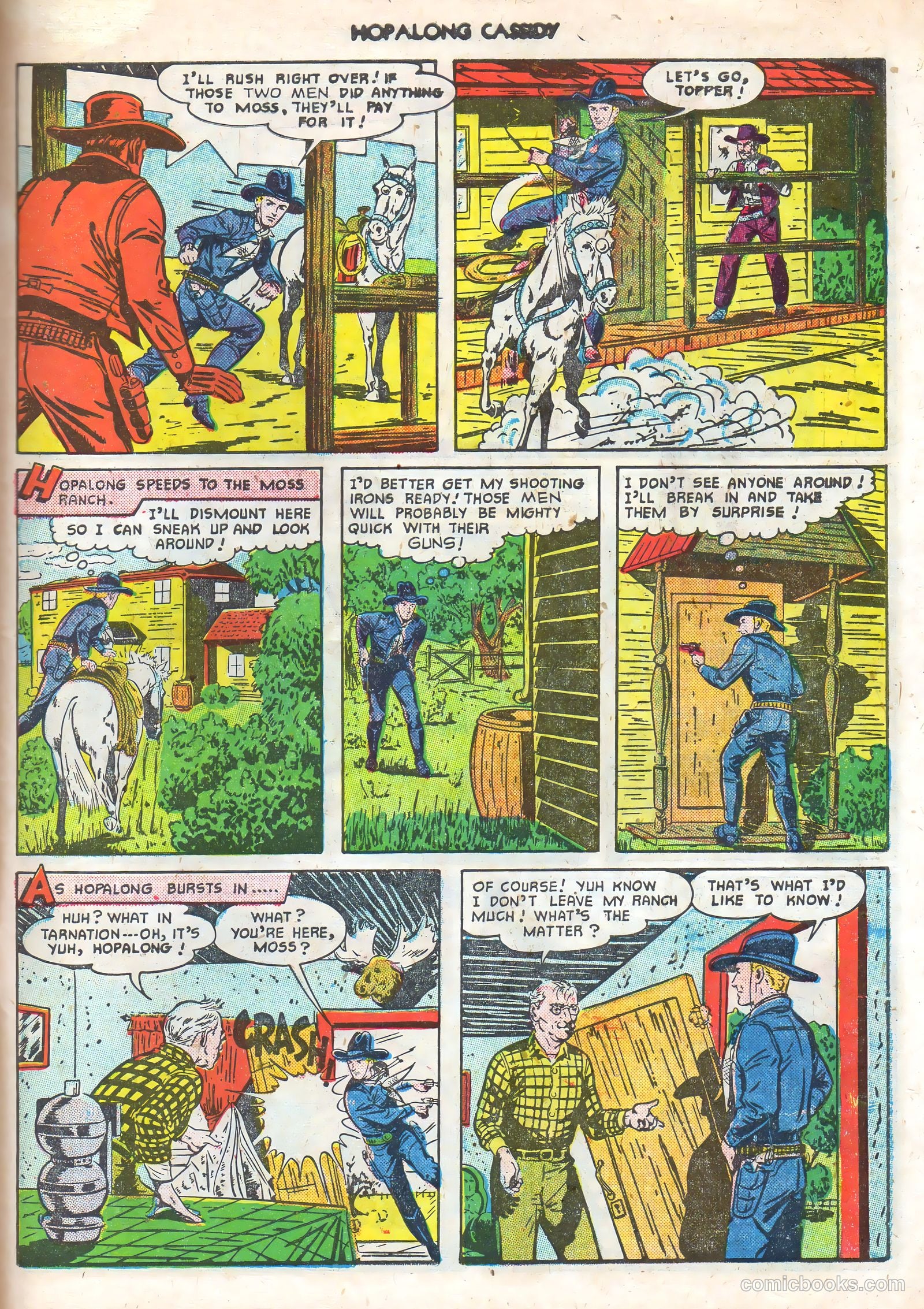 Hopalong Cassidy #56 (1951) — page 43 of 52