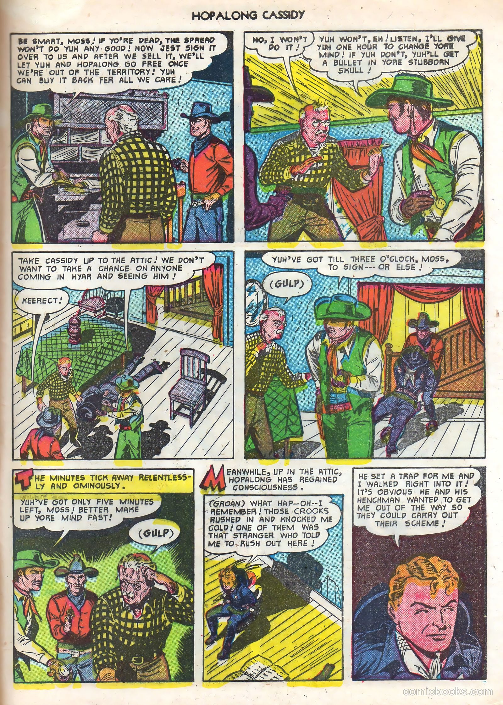 Hopalong Cassidy #56 (1951) — page 45 of 52