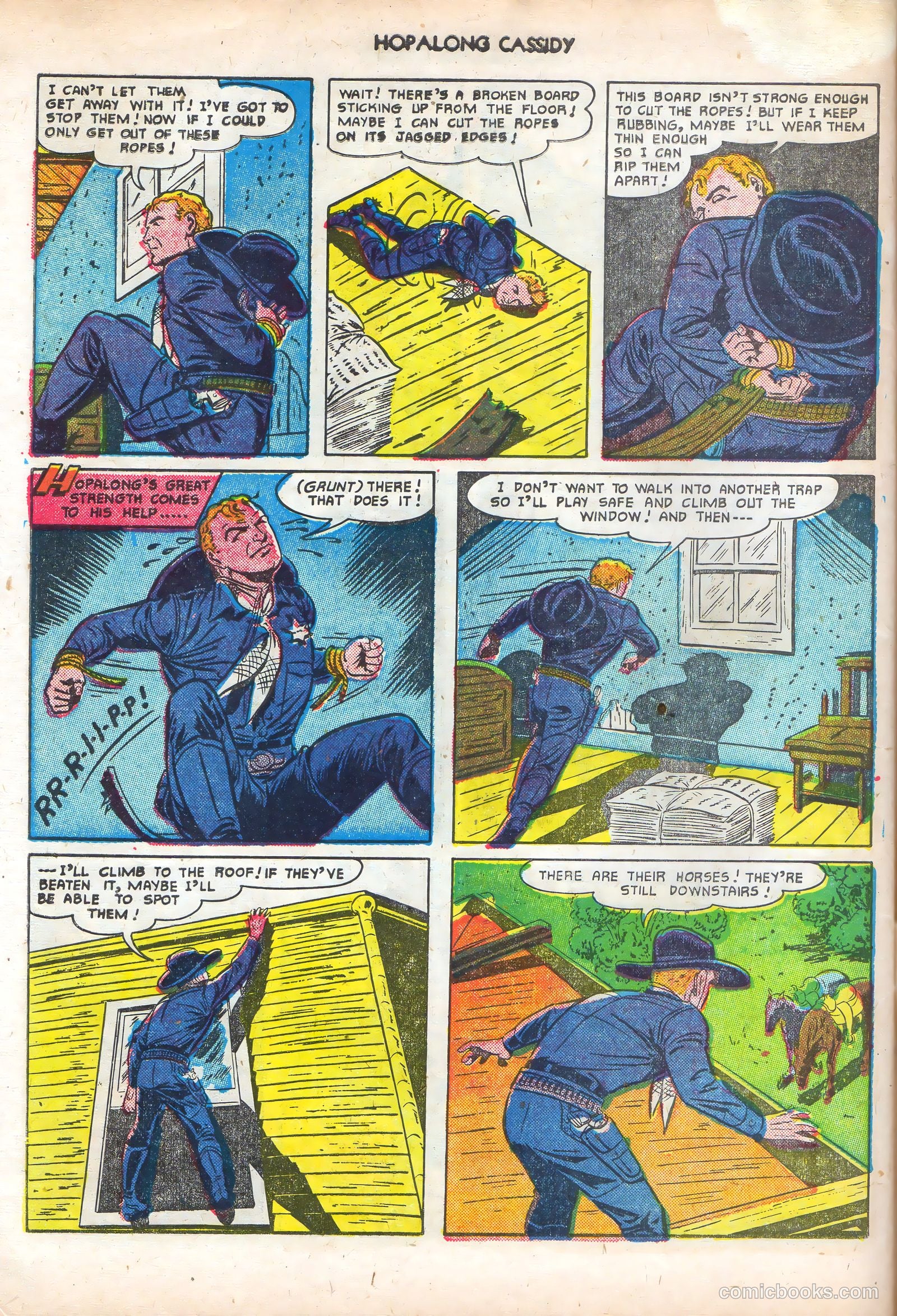 Hopalong Cassidy #56 (1951) — page 46 of 52