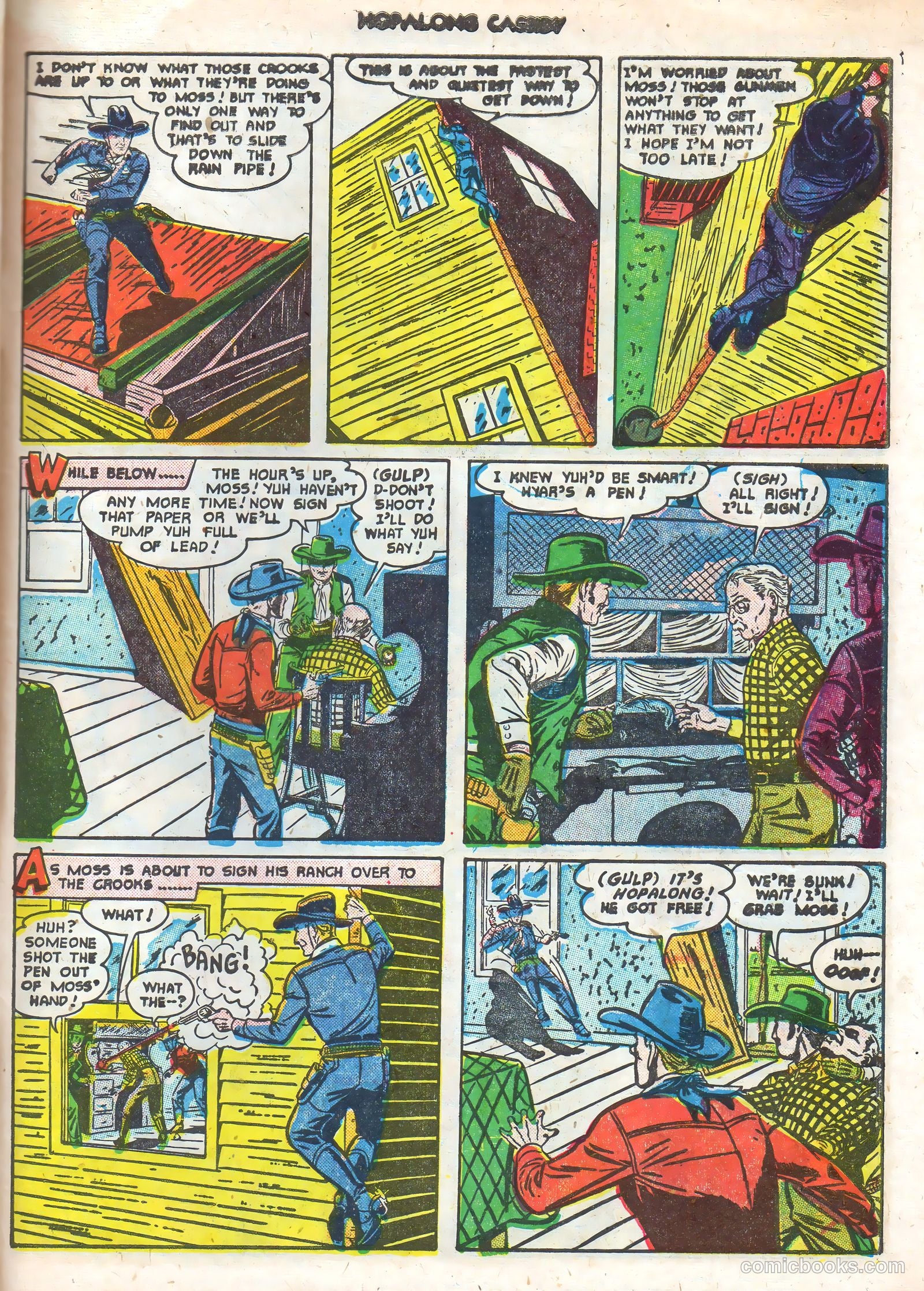 Hopalong Cassidy #56 (1951) — page 47 of 52
