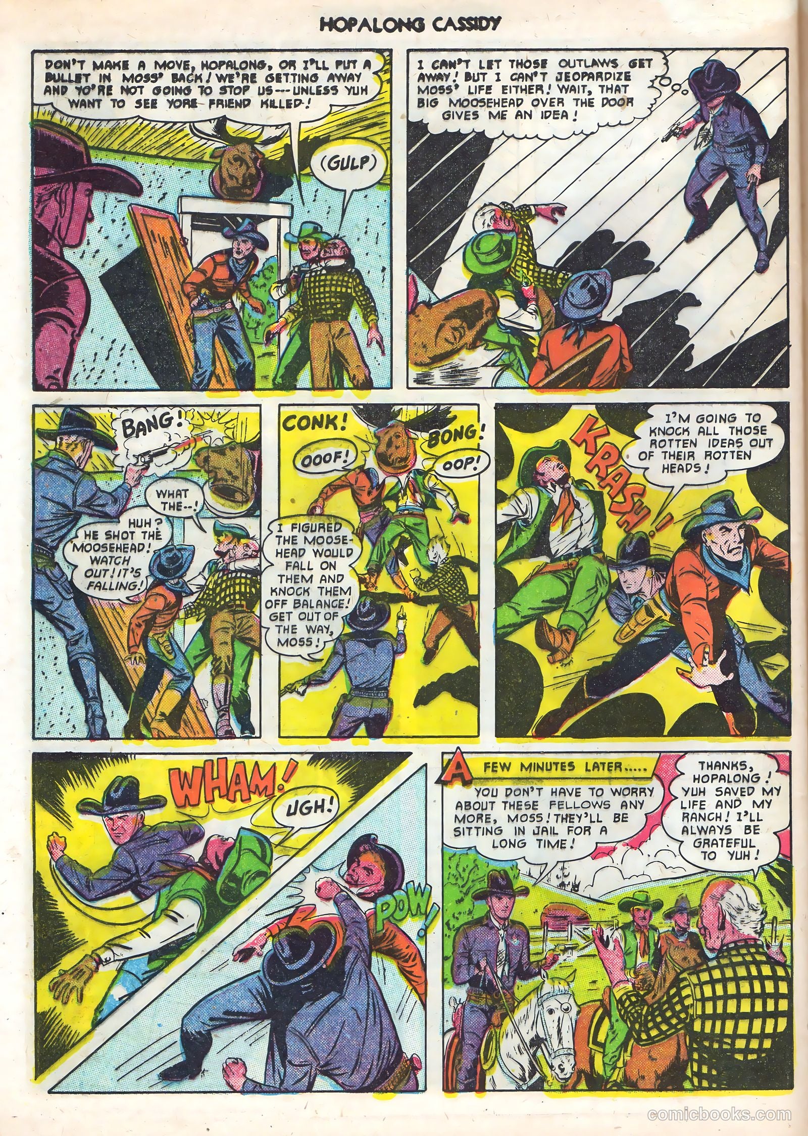 Hopalong Cassidy #56 (1951) — page 48 of 52