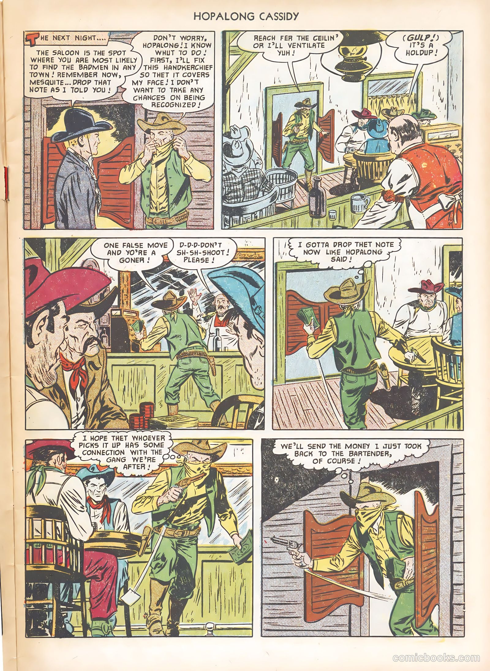 Hopalong Cassidy #57 (1951) — page 7 of 36