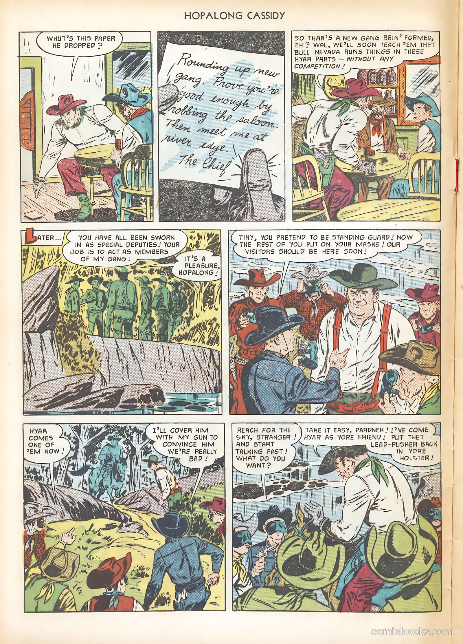 Hopalong Cassidy #57 (1951) — page 8 of 36