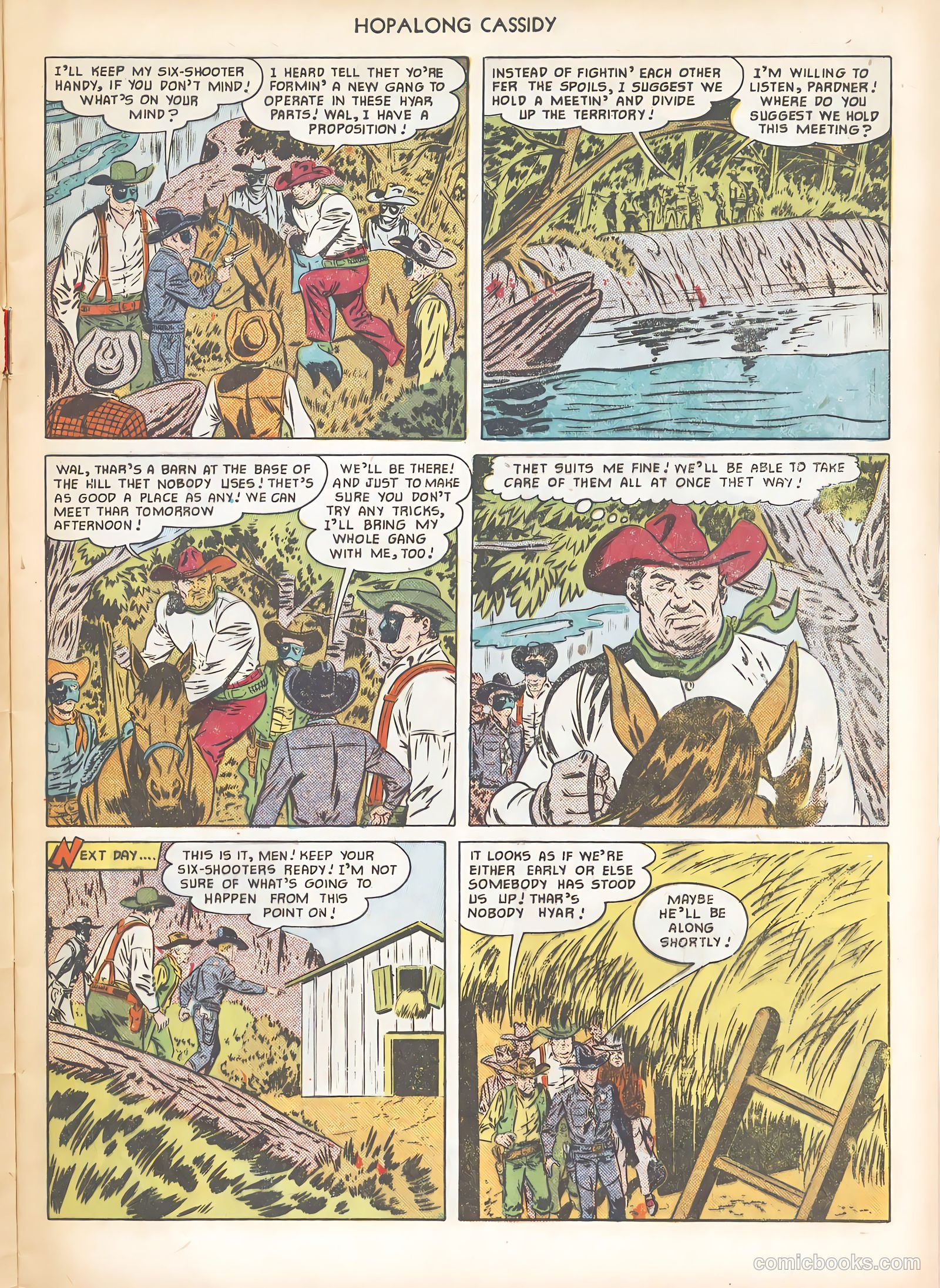 Hopalong Cassidy #57 (1951) — page 9 of 36