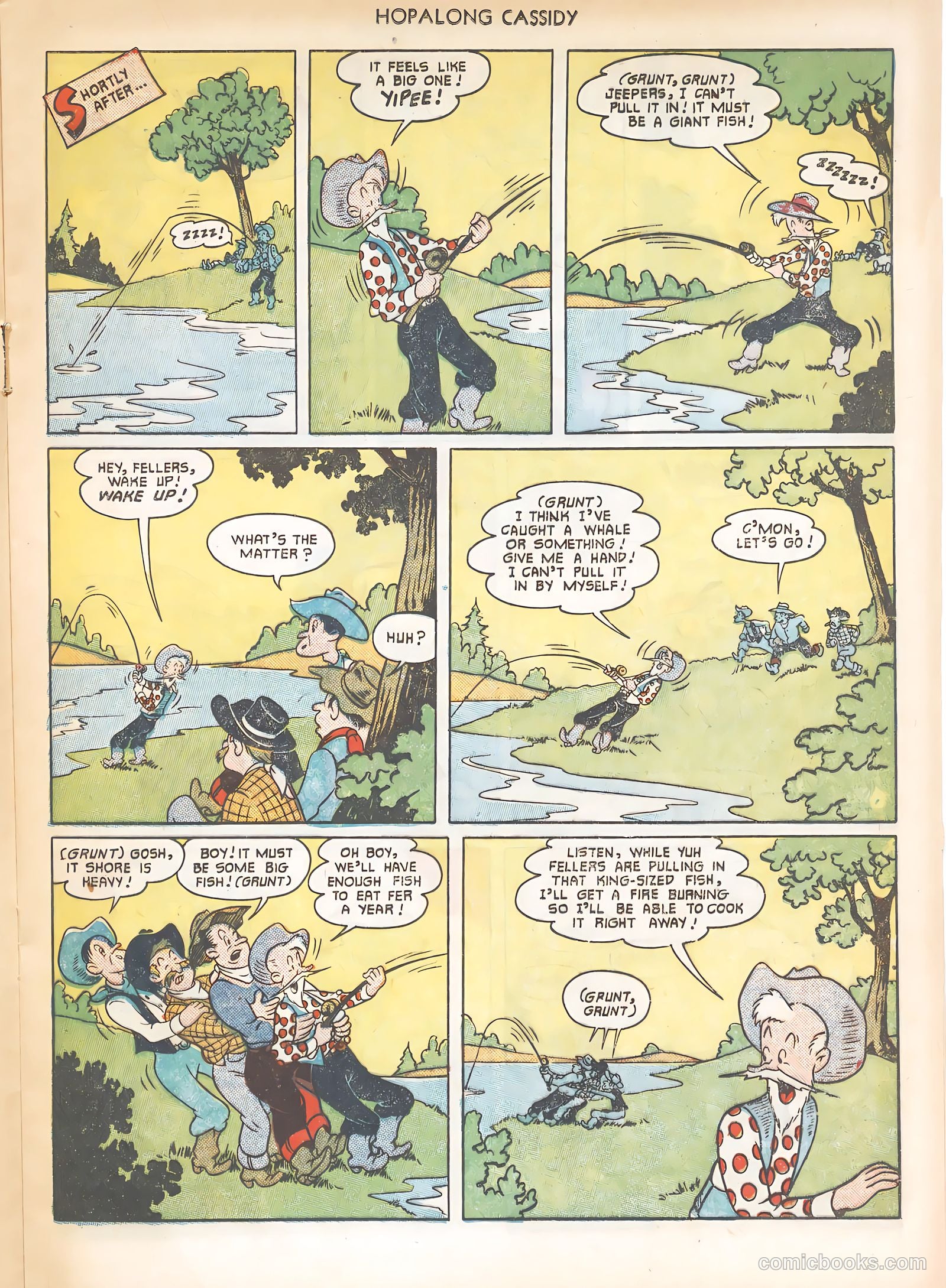 Hopalong Cassidy #57 (1951) — page 17 of 36
