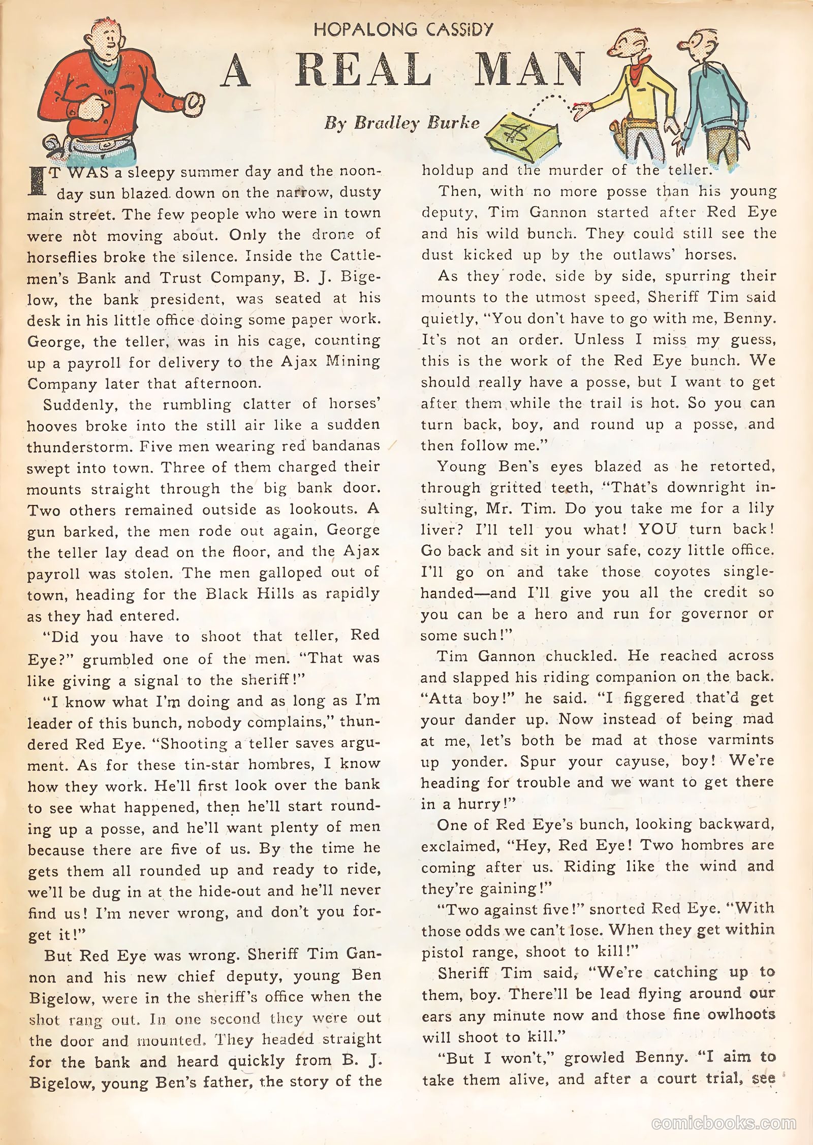 Hopalong Cassidy #57 (1951) — page 23 of 36