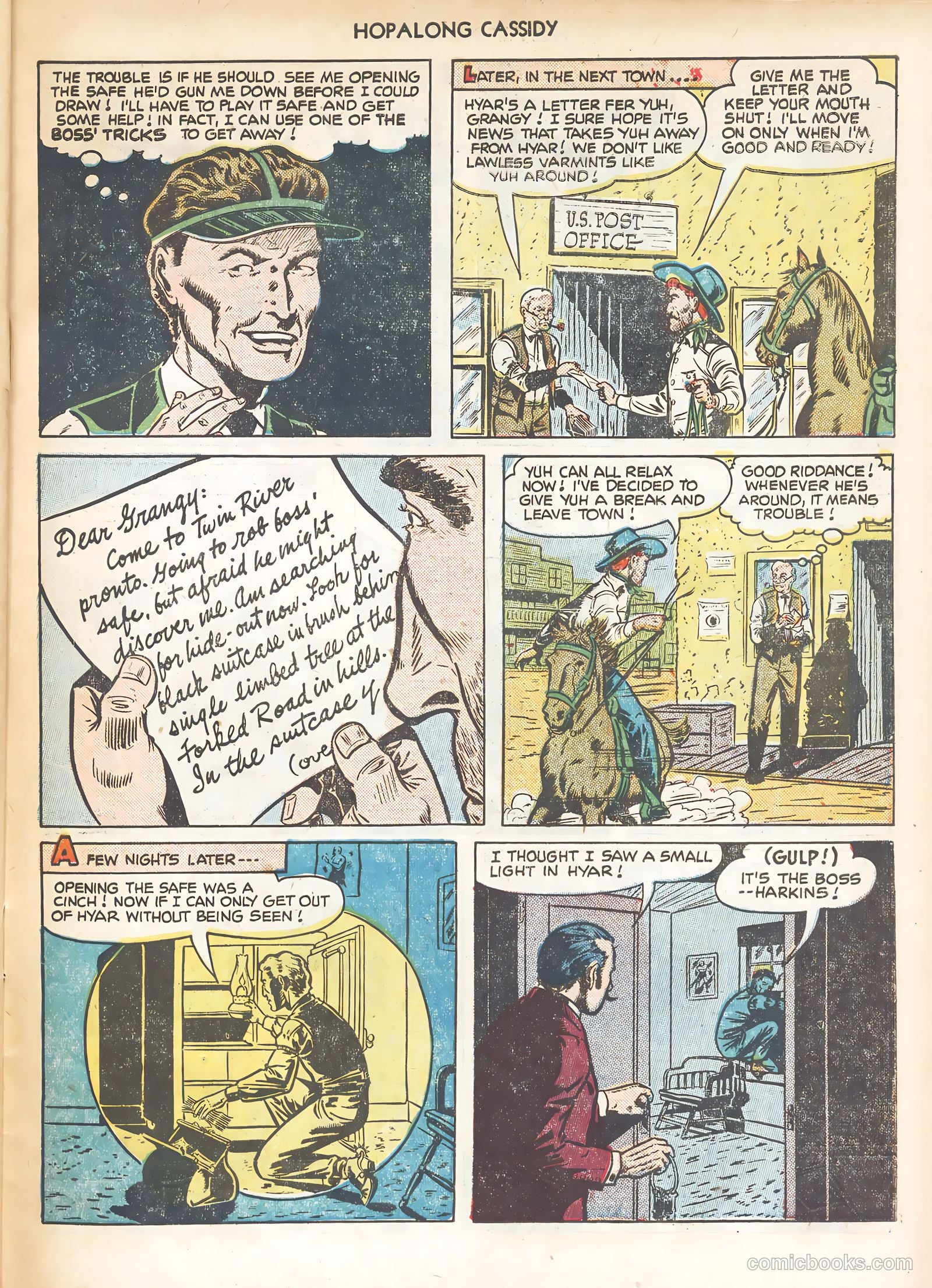 Hopalong Cassidy #57 (1951) — page 27 of 36