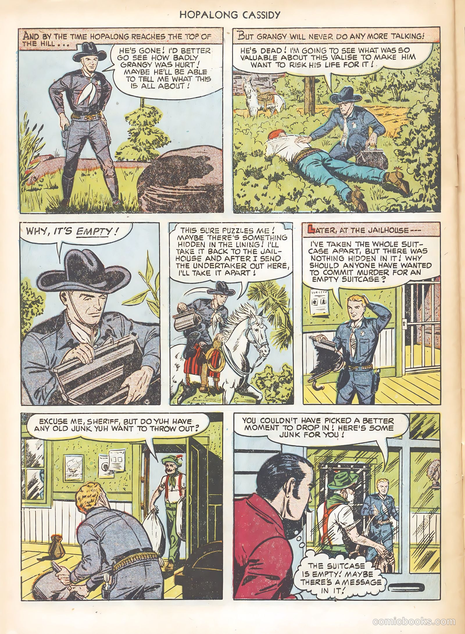 Hopalong Cassidy #57 (1951) — page 30 of 36