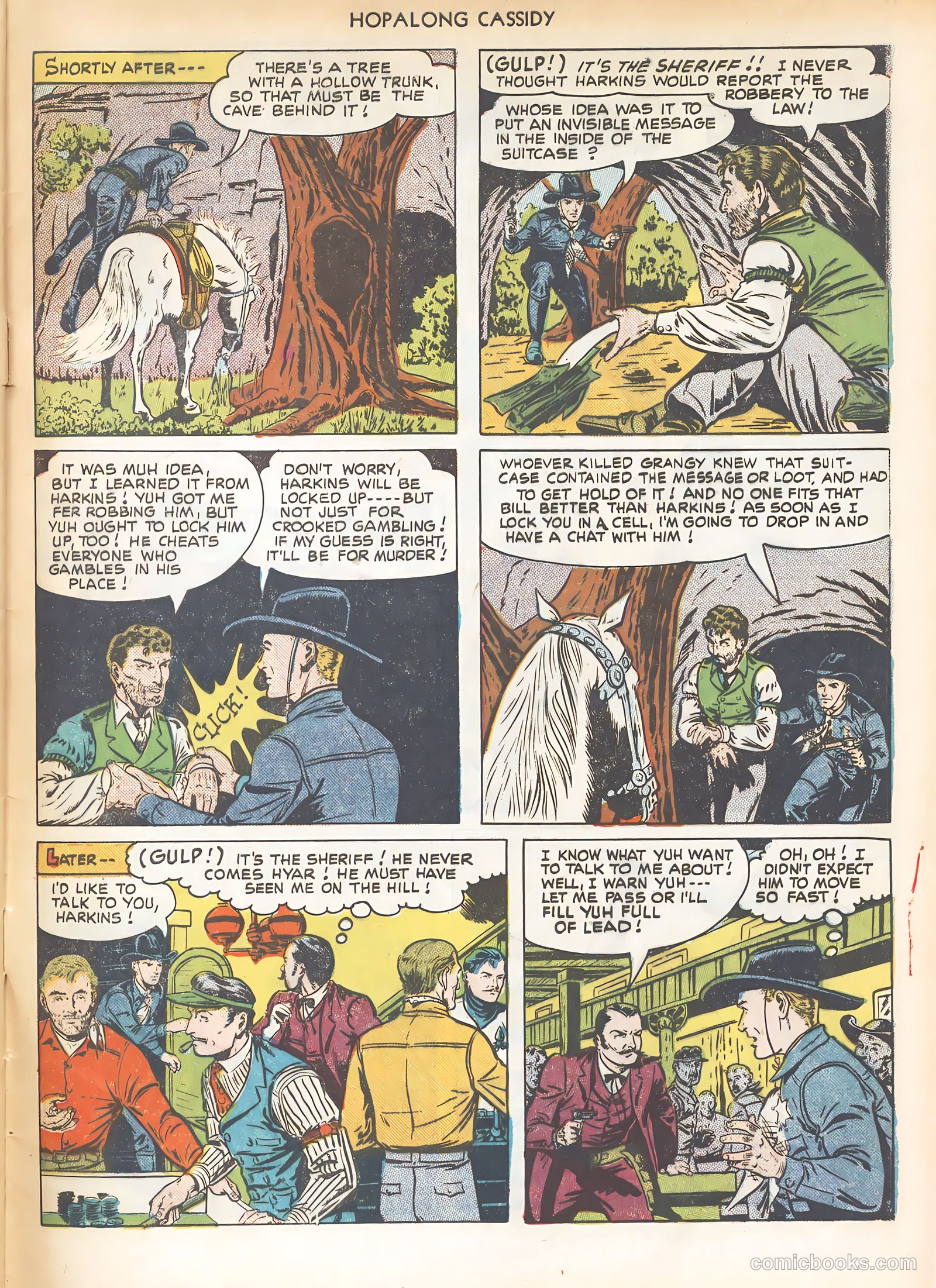 Hopalong Cassidy #57 (1951) — page 33 of 36