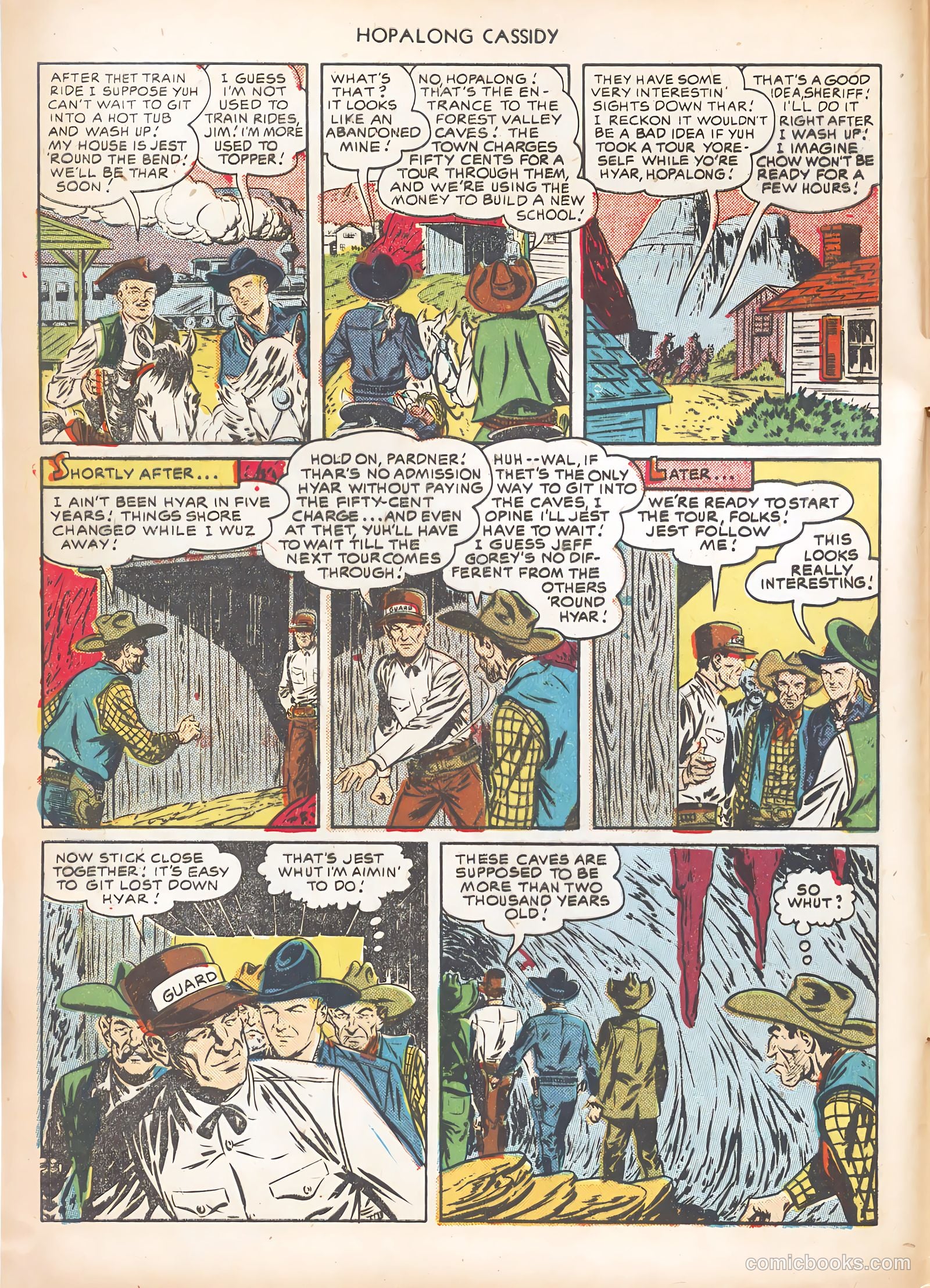 Hopalong Cassidy #58 (1951) — page 4 of 36