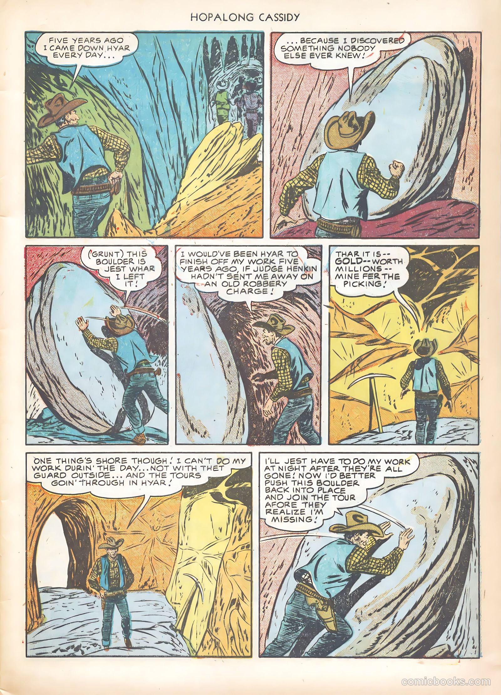 Hopalong Cassidy #58 (1951) — page 5 of 36