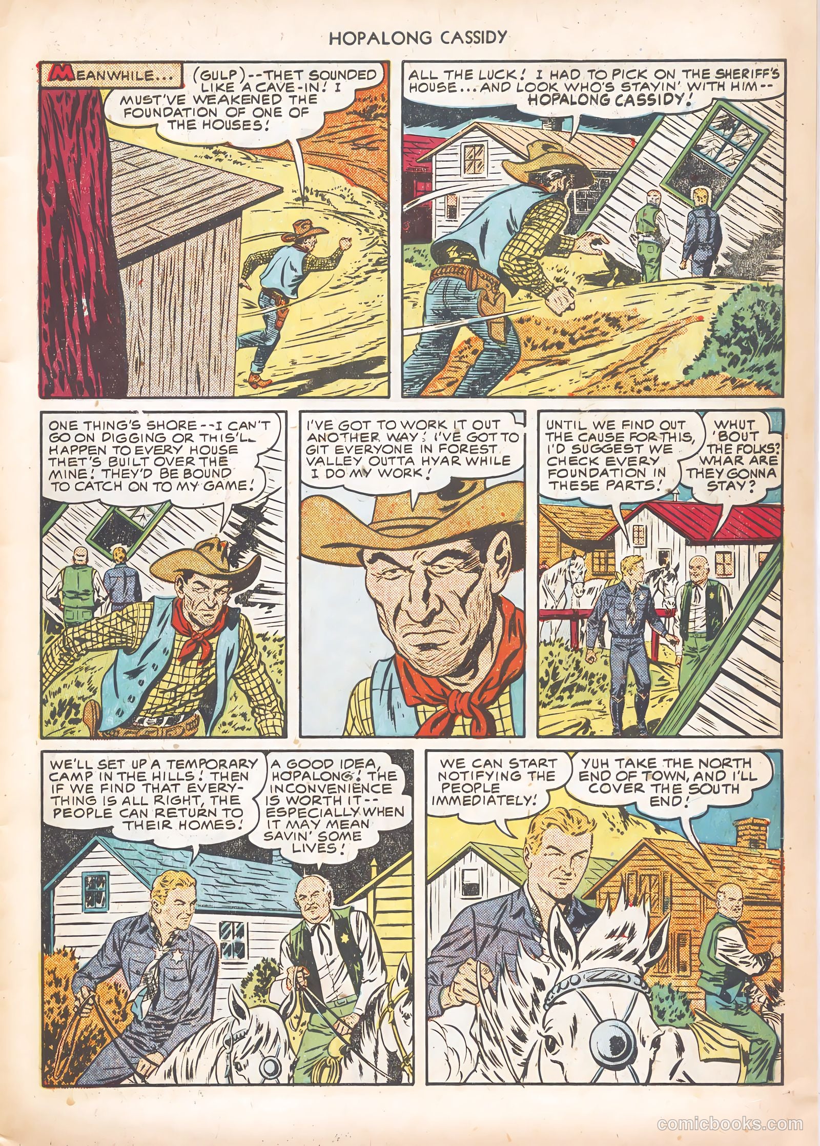 Hopalong Cassidy #58 (1951) — page 7 of 36