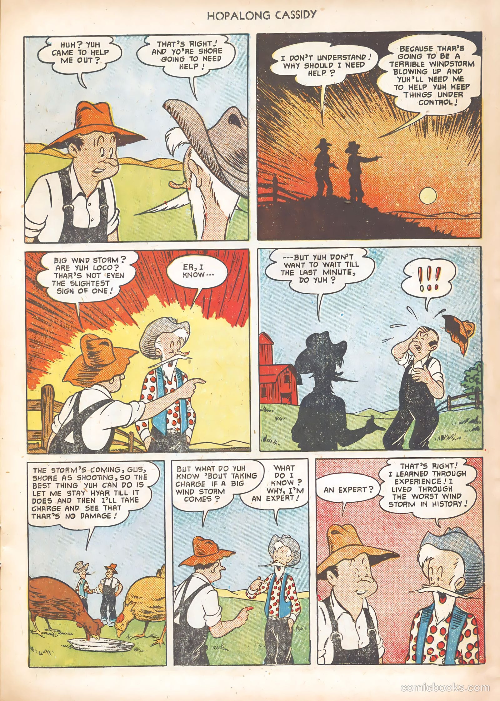 Hopalong Cassidy #58 (1951) — page 15 of 36