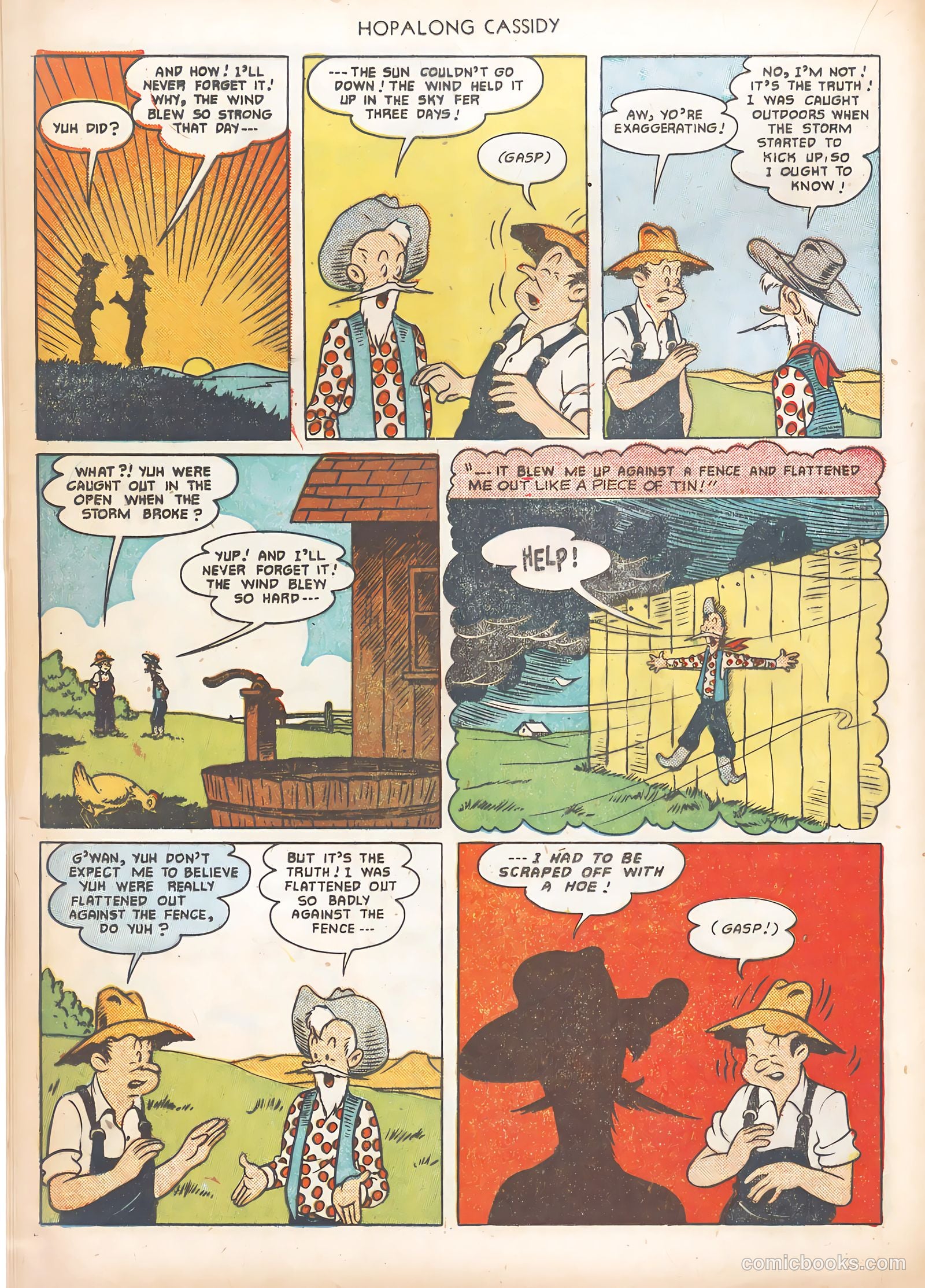 Hopalong Cassidy #58 (1951) — page 16 of 36