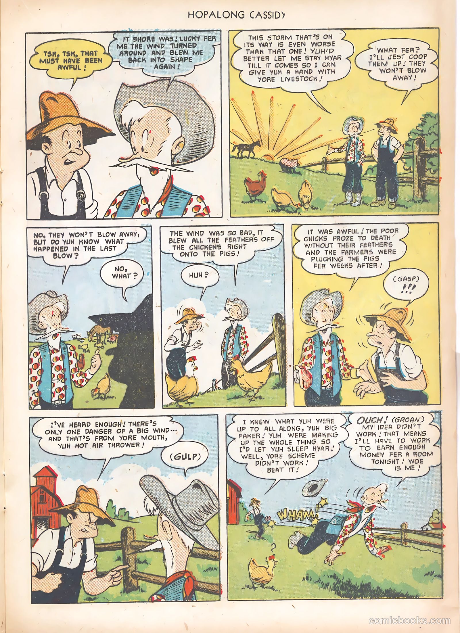 Hopalong Cassidy #58 (1951) — page 17 of 36