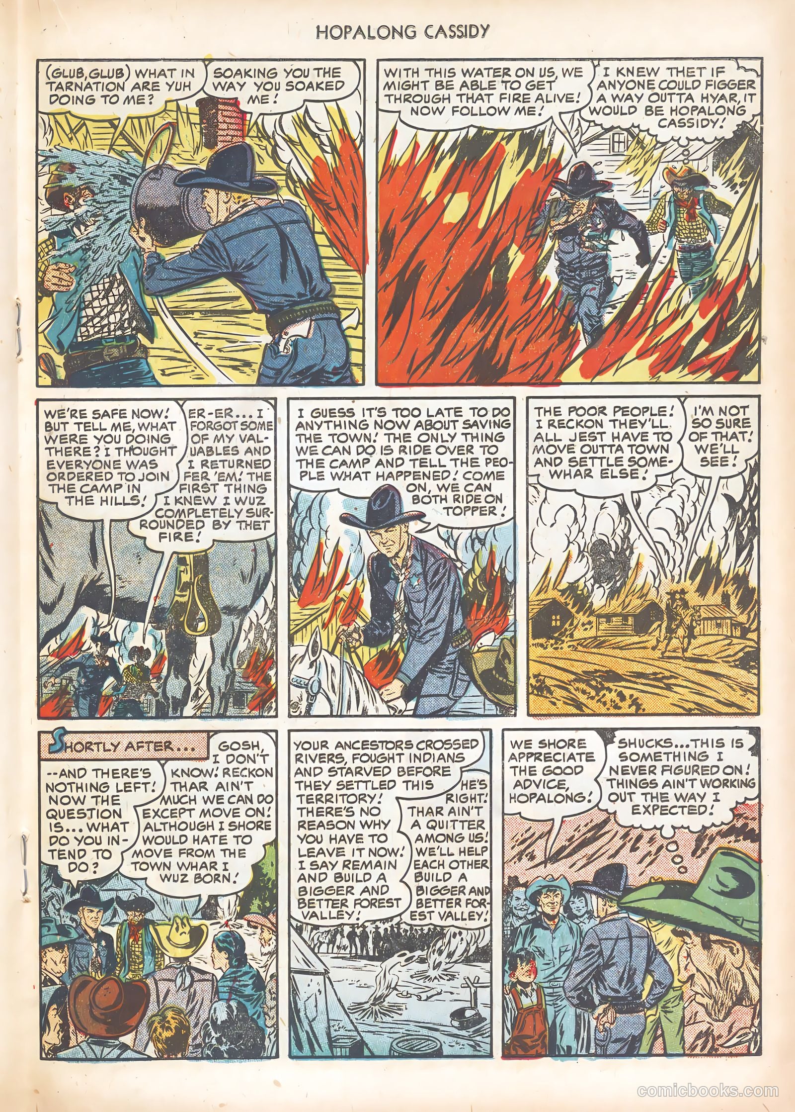 Hopalong Cassidy #58 (1951) — page 19 of 36